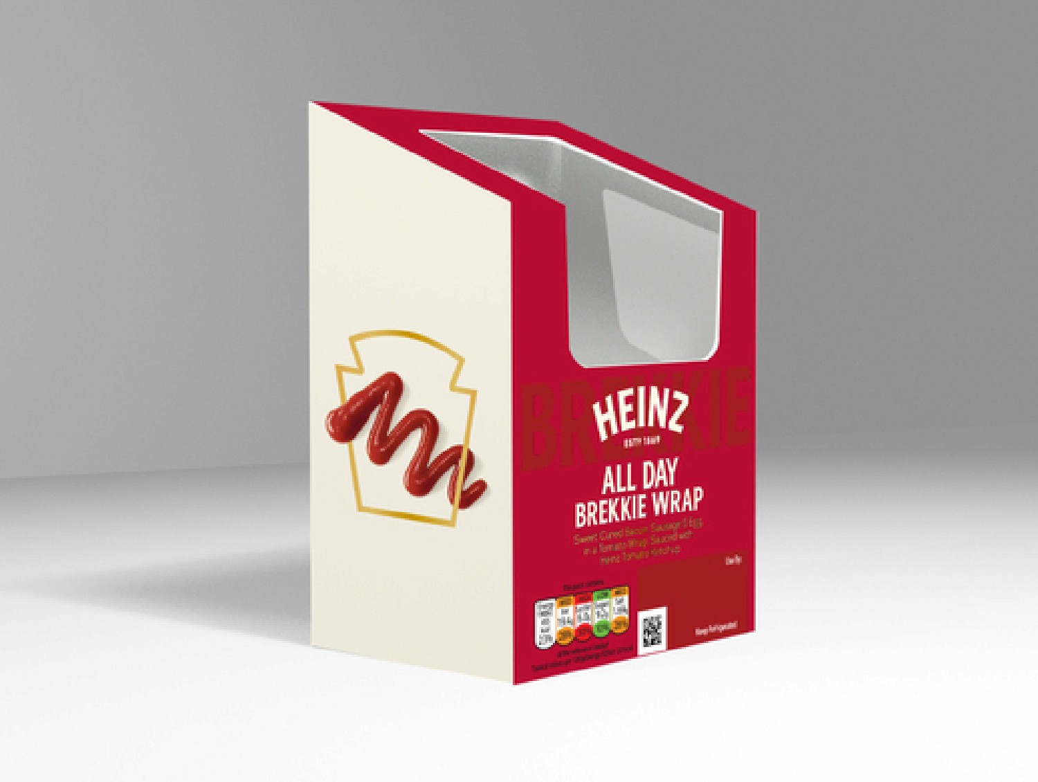 Heinz Brekkie Cold Eats packaging design by DesignGuru