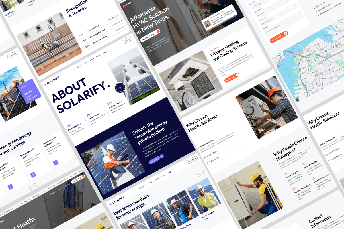 Example work of ui ux design