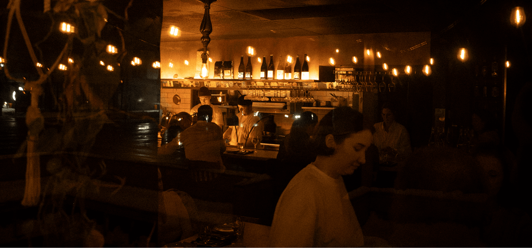 Ambiance du restaurant le Ambre avec mention michelin 2025 à Québec, Sainte-Foy.