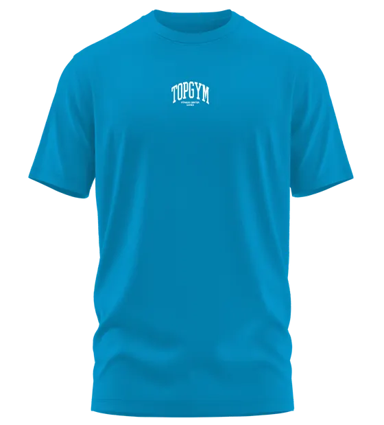 Do More T-Shirt, Türkis, Vorderseite