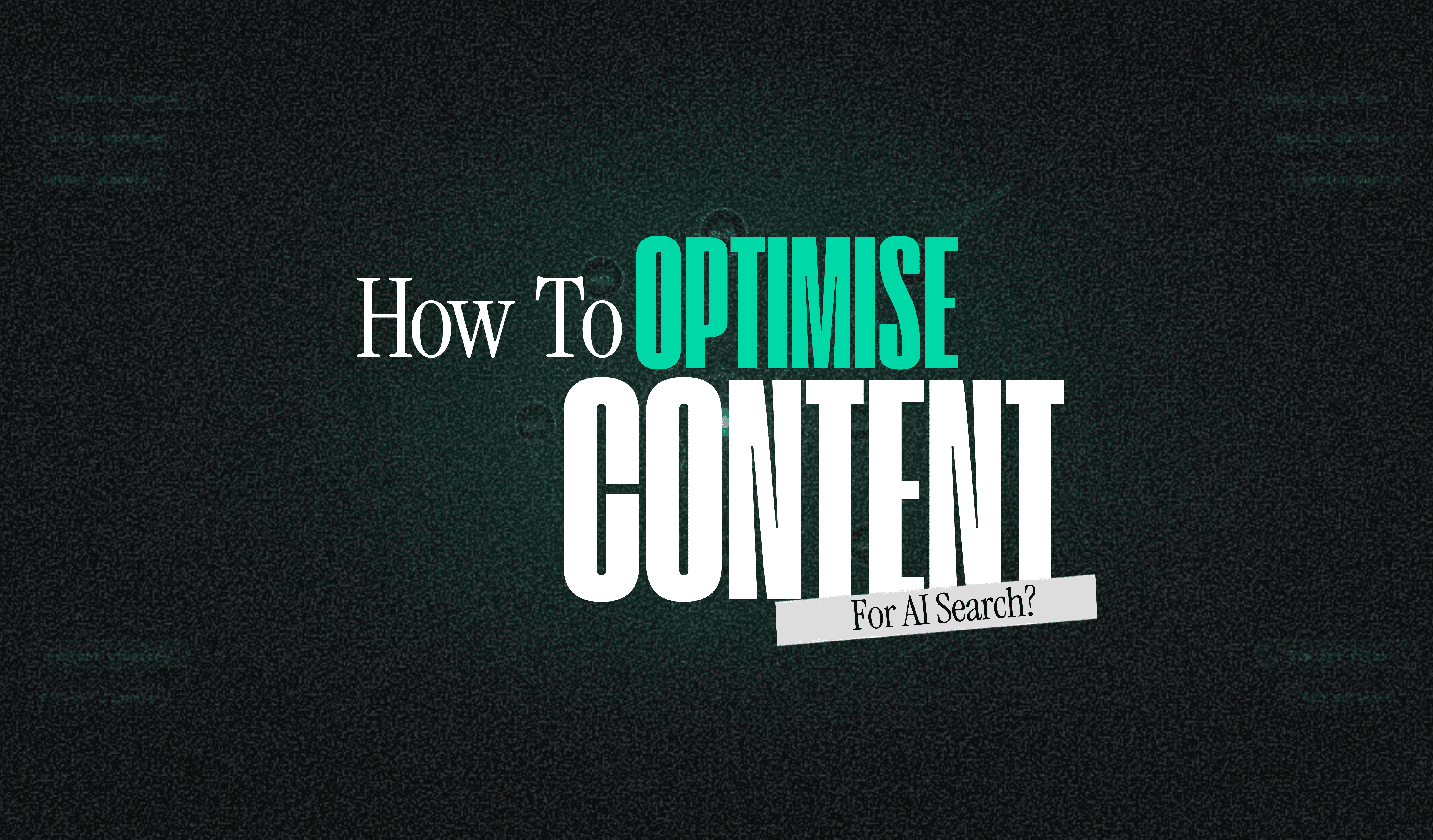 AI Search and Discovery