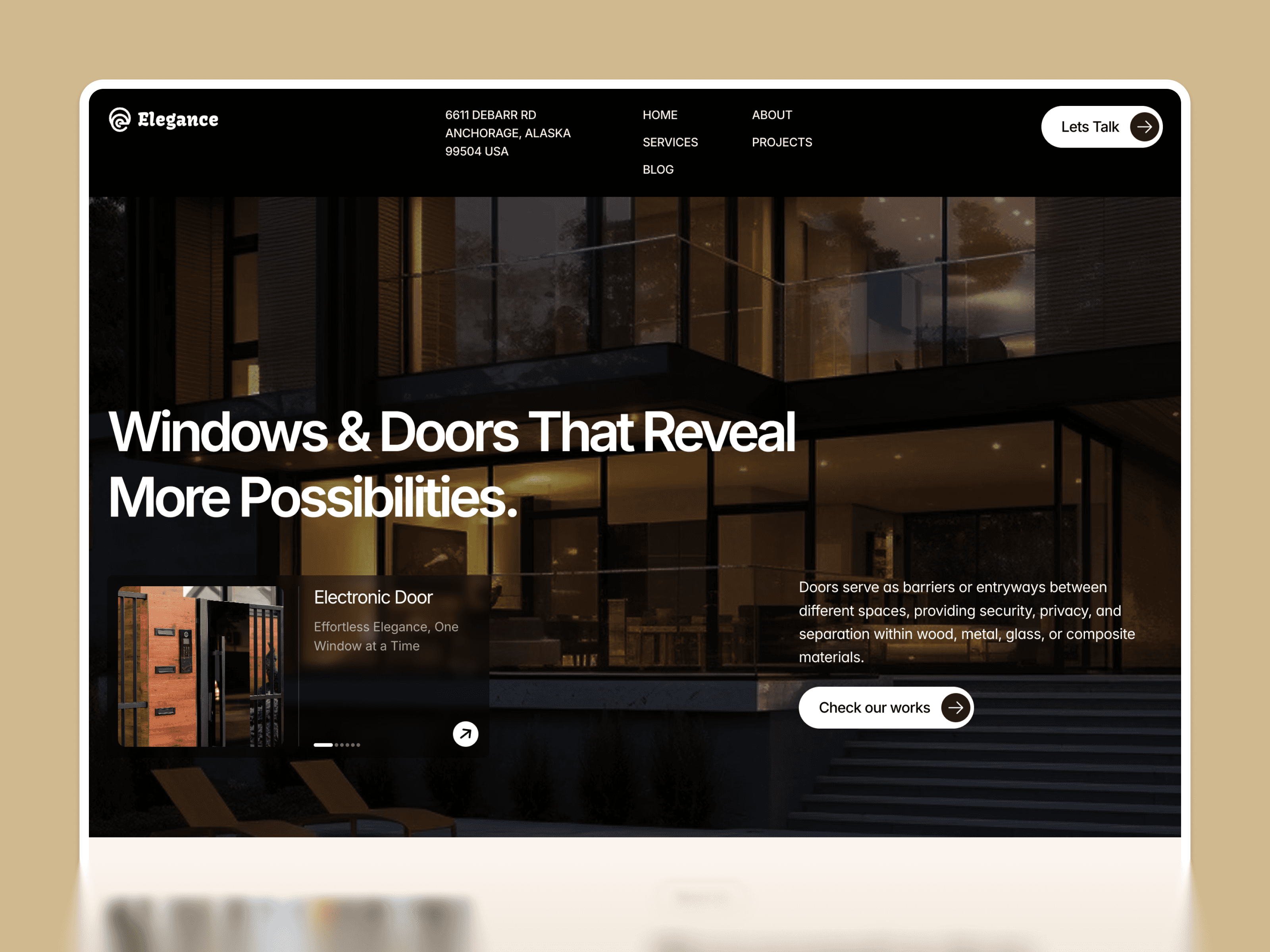 Windows, Doors & Home Repair Framer Site