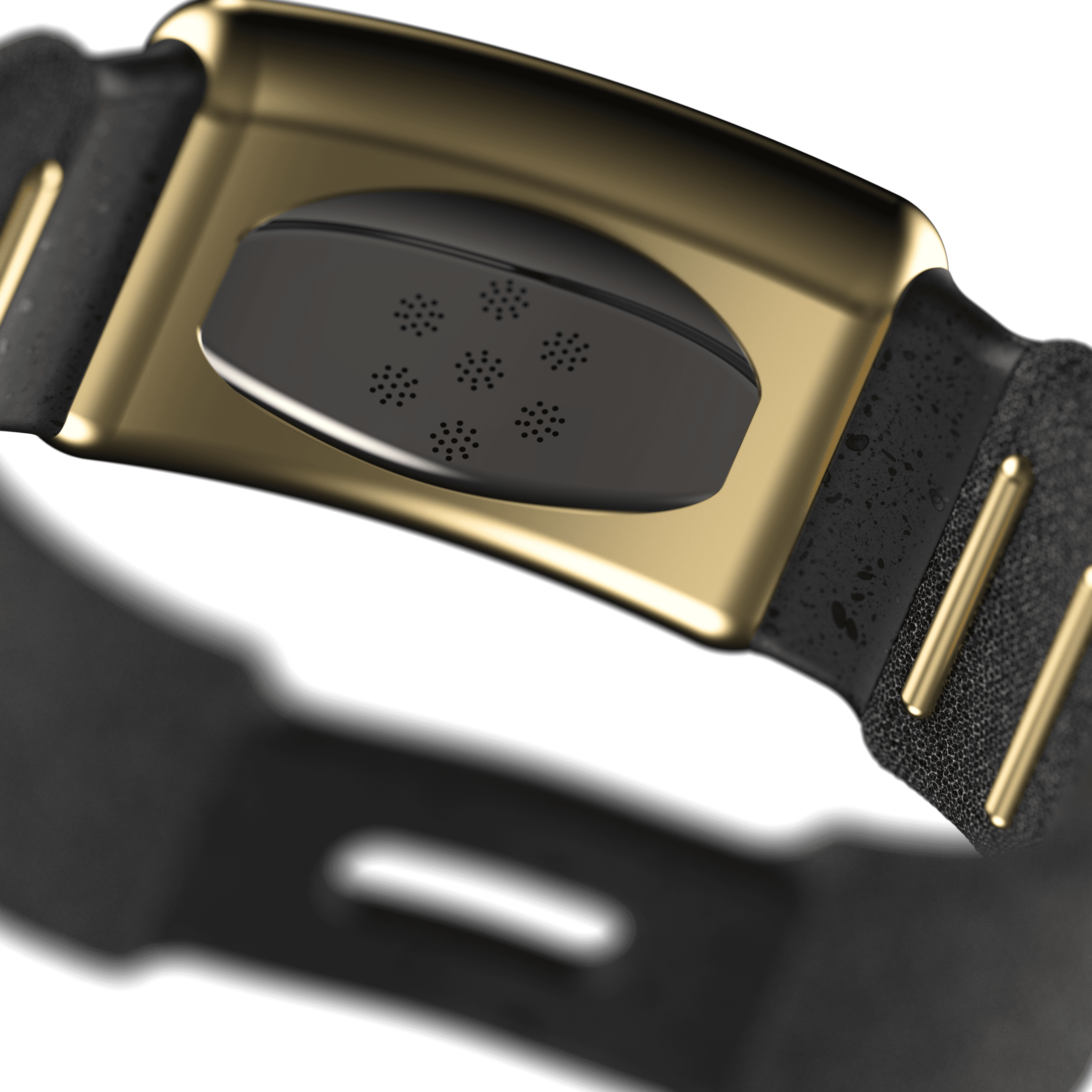 Black and white photo of man posing on camera