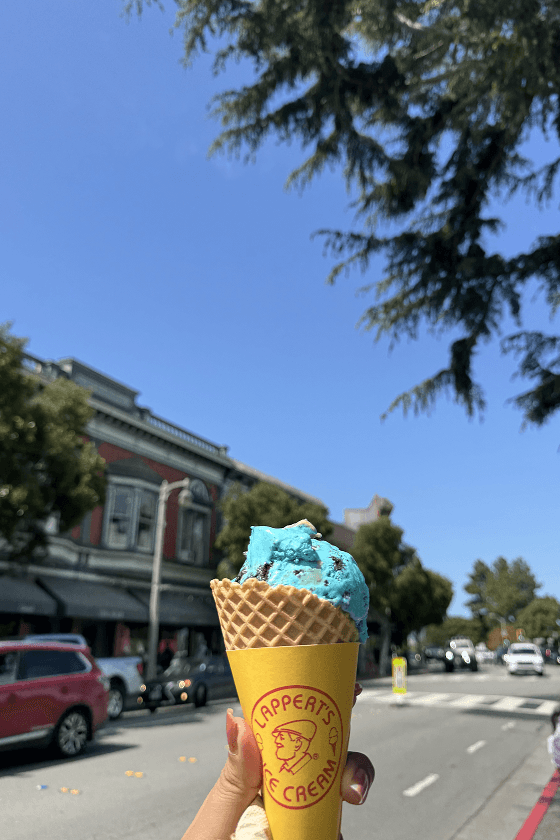 Ice cream, Sausalito