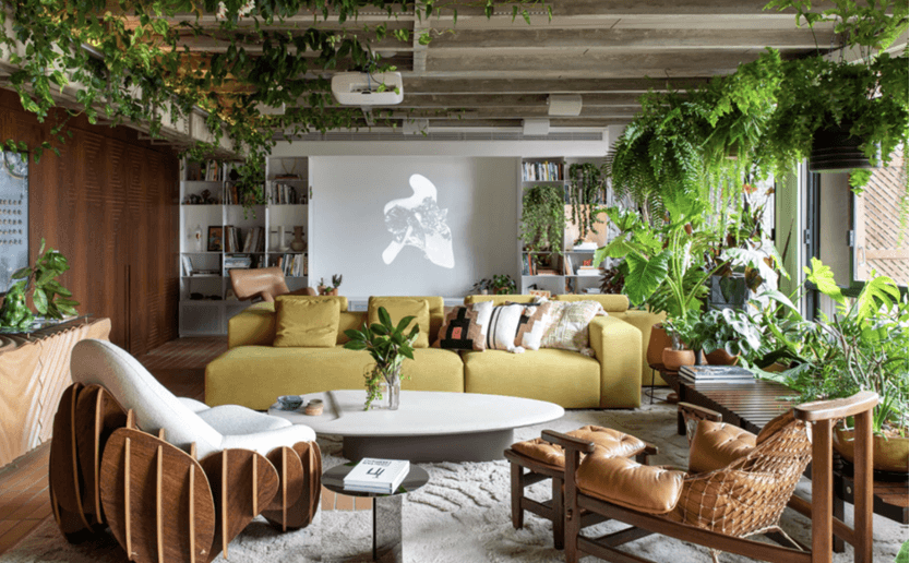 Modern vernacular living room