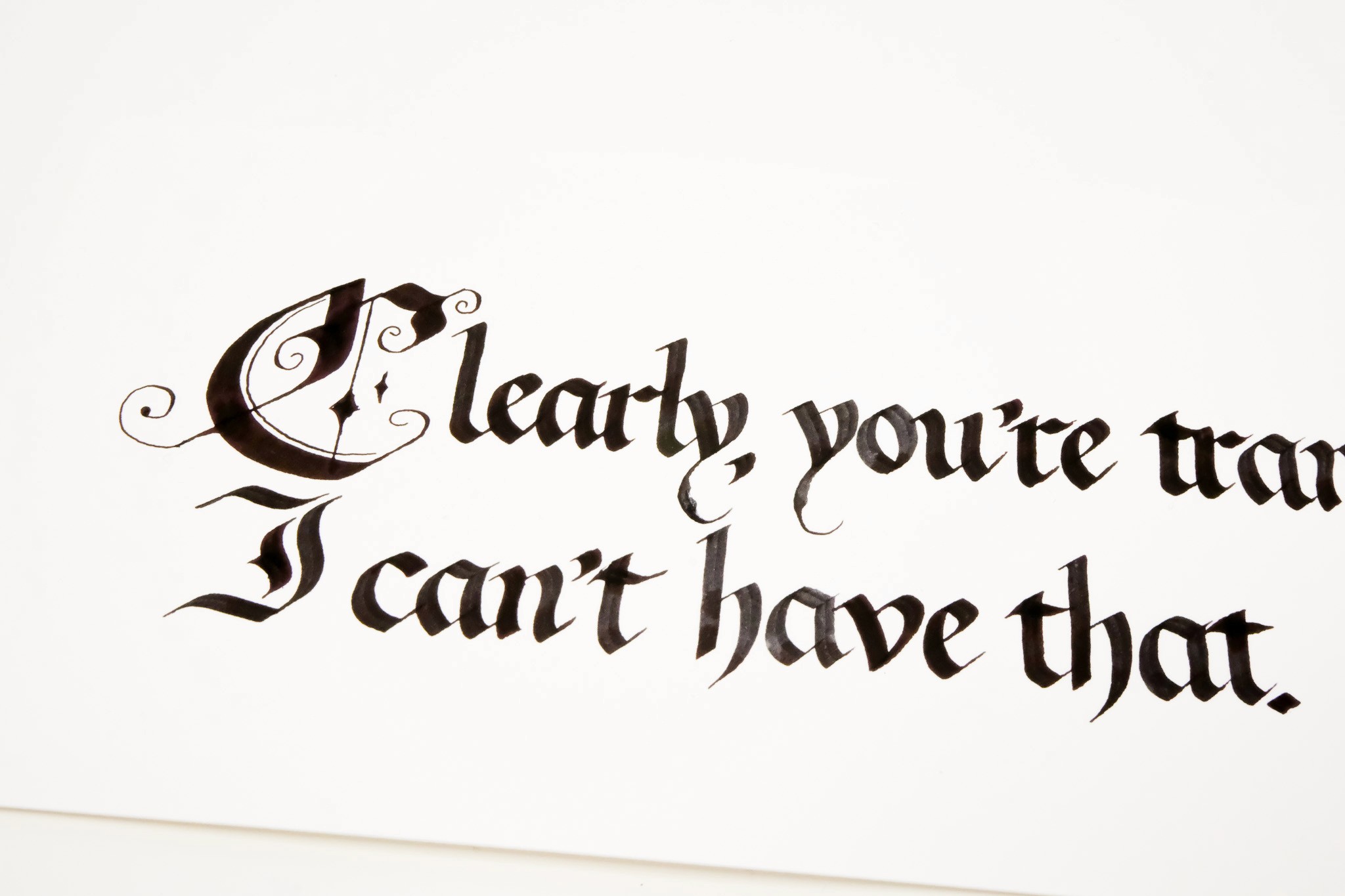 D&D Calligraphy commission 11