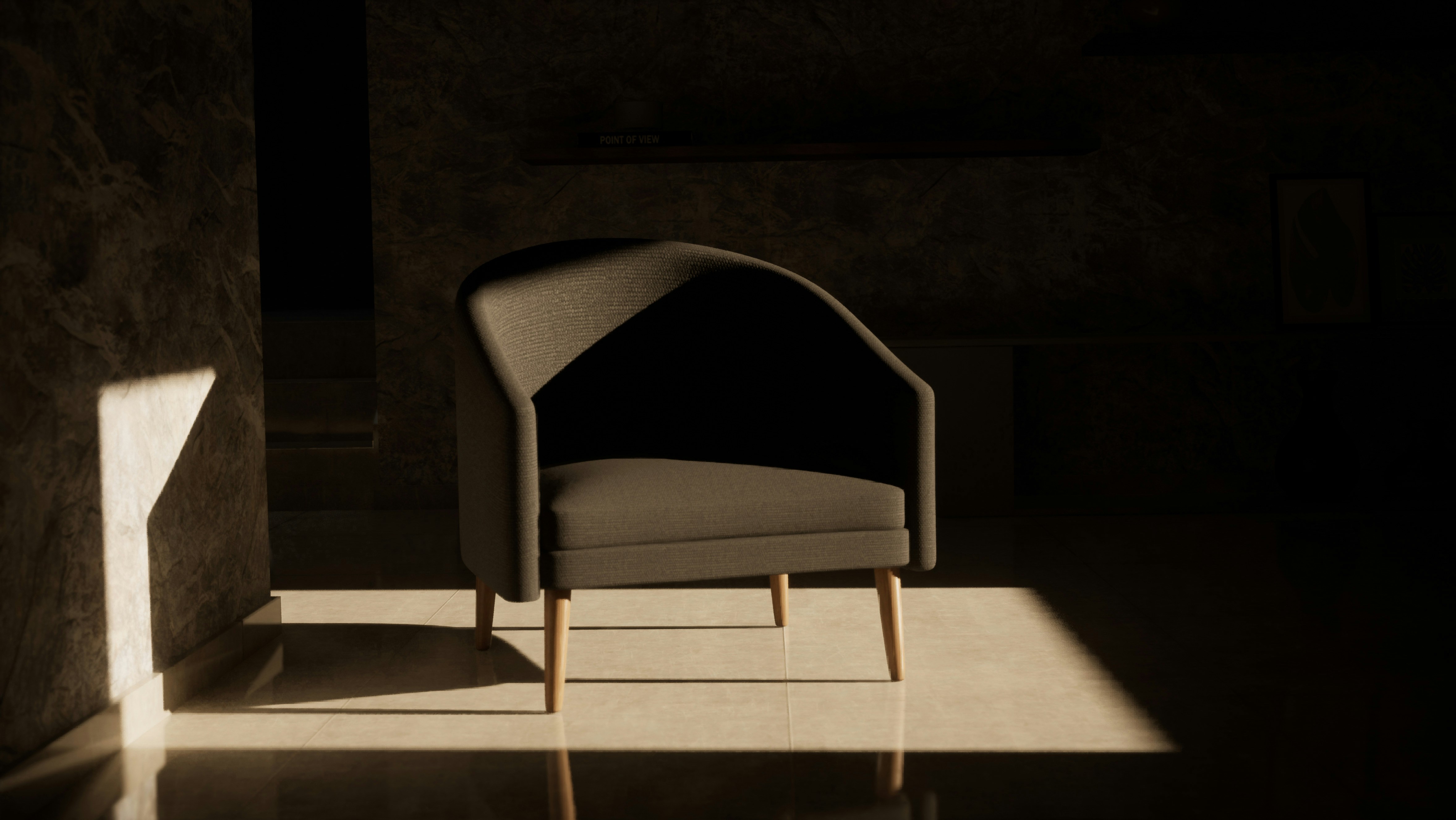 Solitude Seat chair modeling