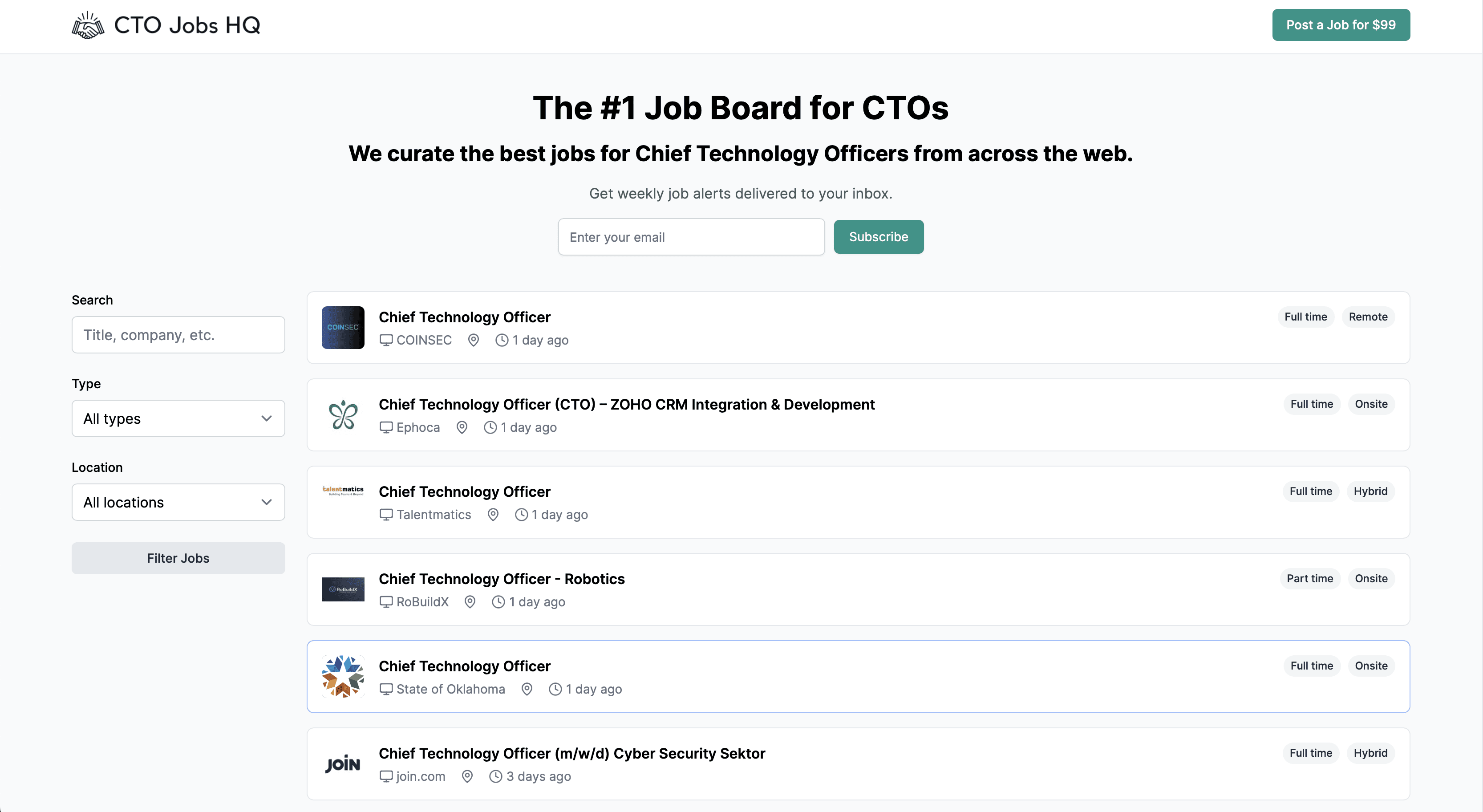 cto jobs