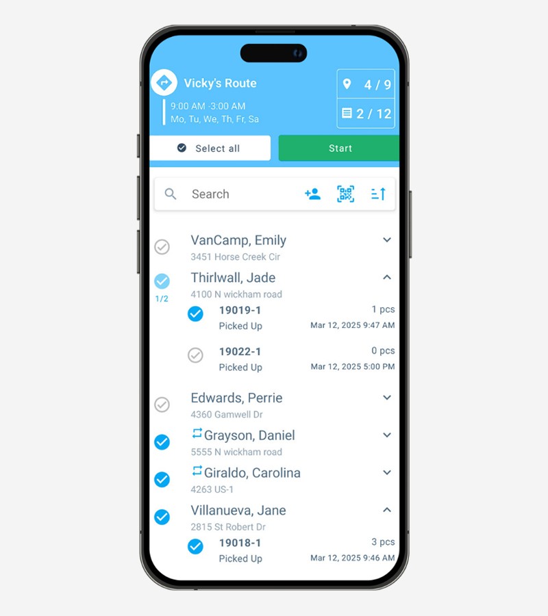 Woman from the support team is attending a call