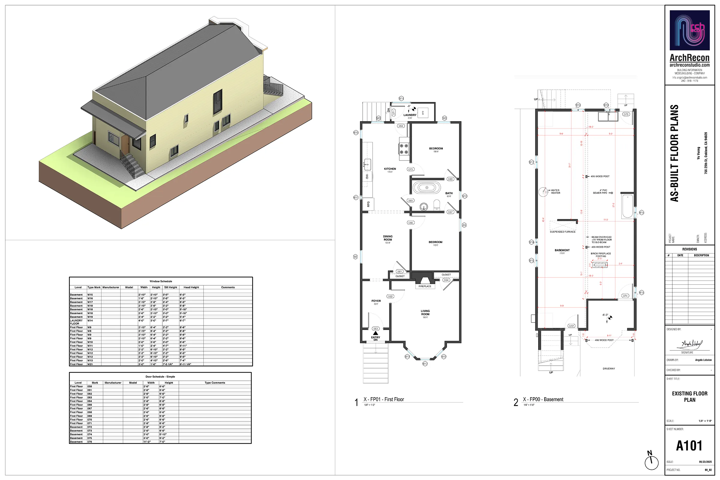29th Street As-Built Document 01