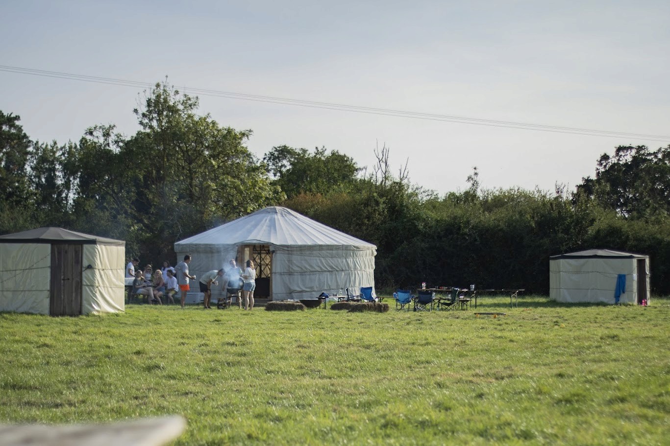 Glamping pods