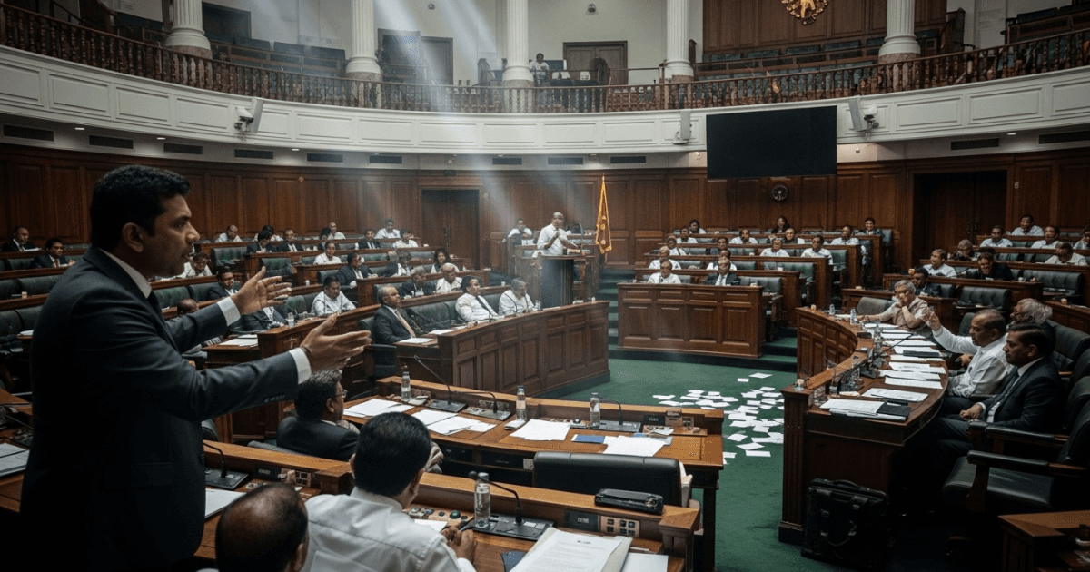 Internal problems within the government regarding the budget