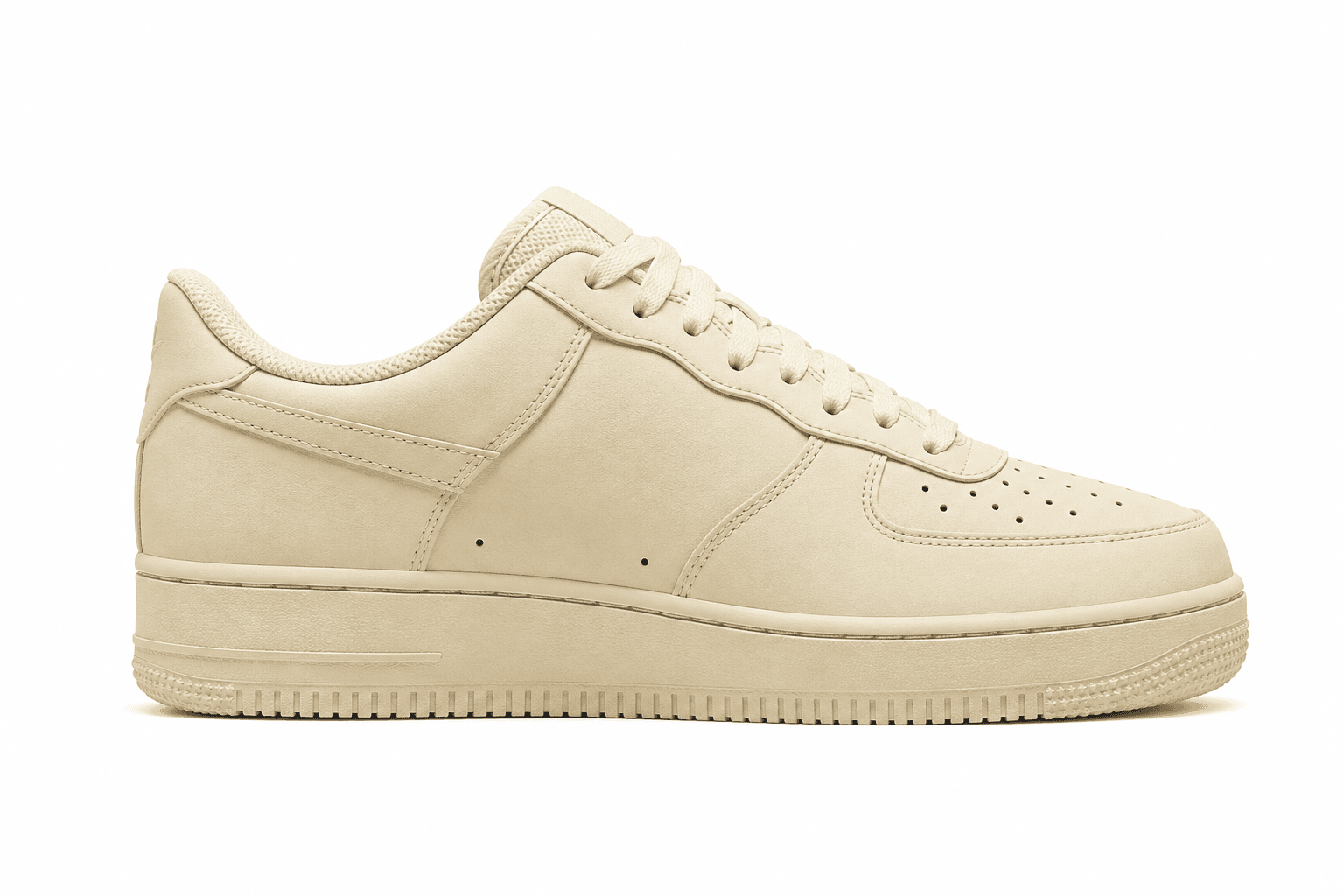 Nyke Air Flex Beige Right Shot