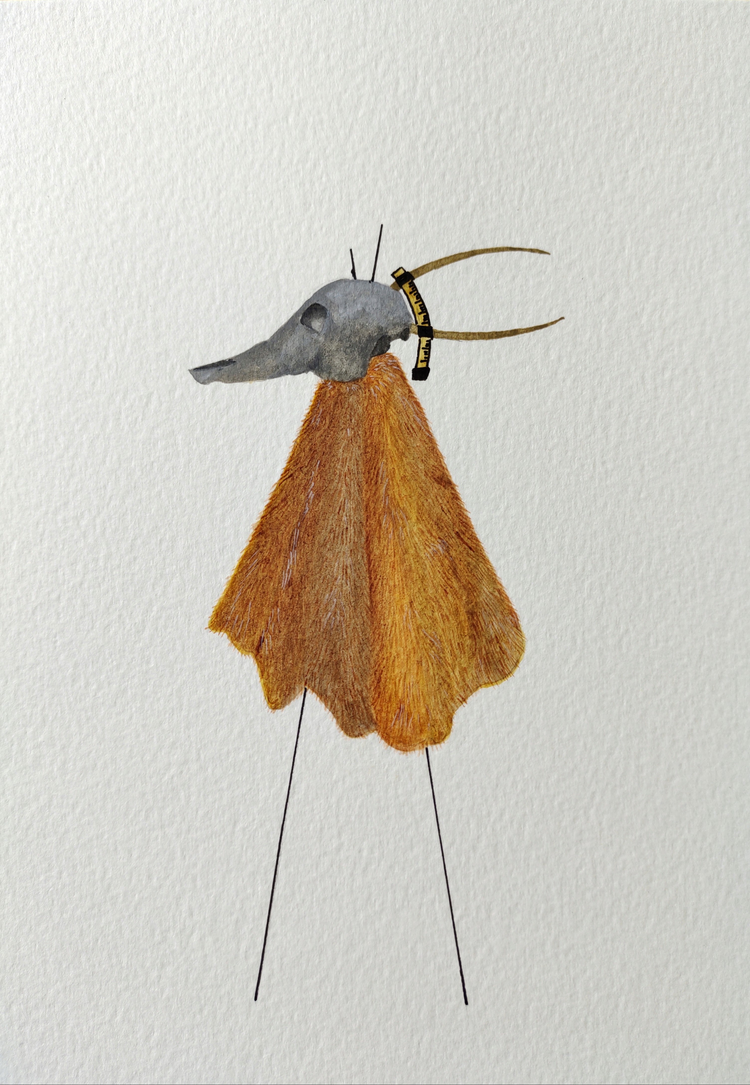 herd of sheep on road painting