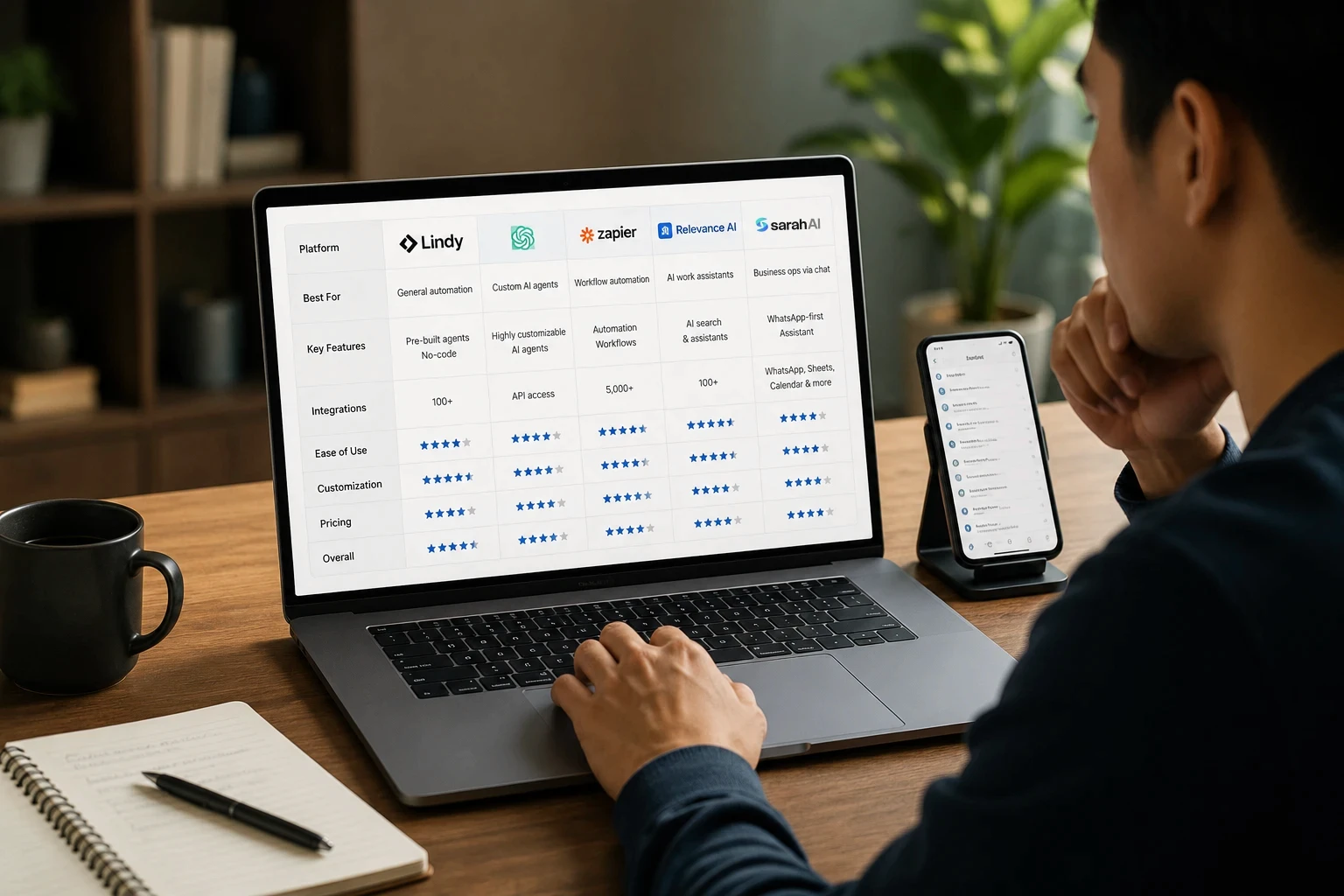Comparing Lindy AI alternatives and AI agent platforms for small business in 2026