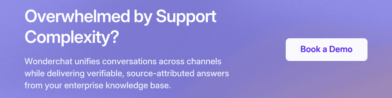 Overwhelmed by Support Complexity?