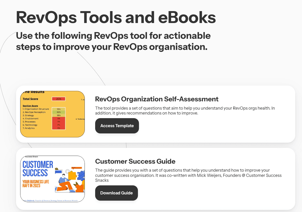 Revenue Wizards | RevOps Tools
