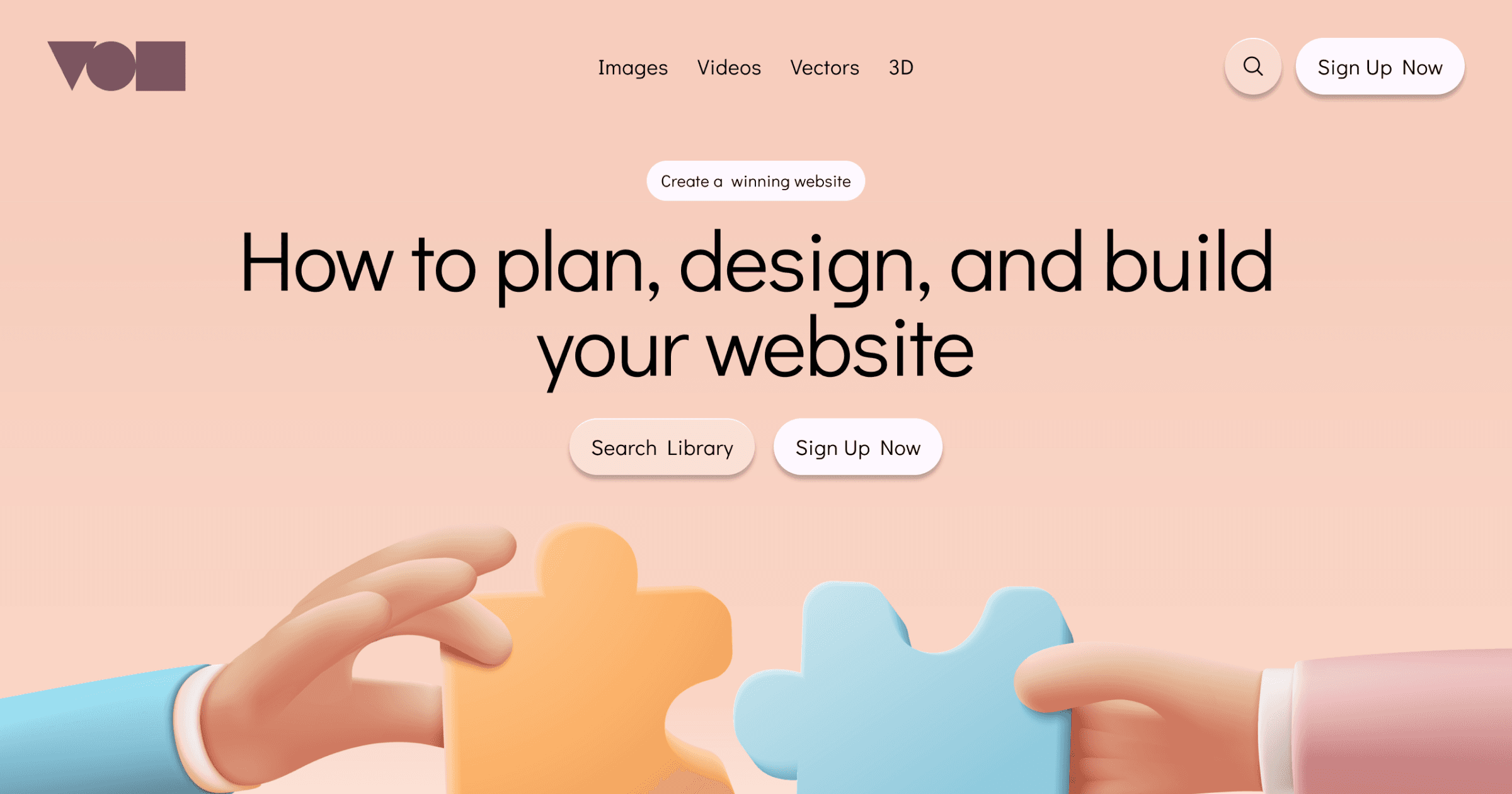 An image of a new website design