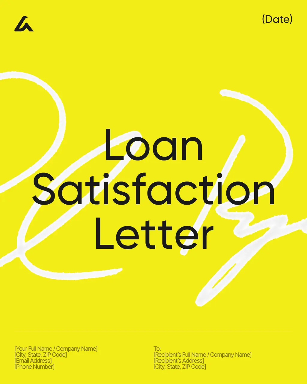Loan Satisfaction Letter