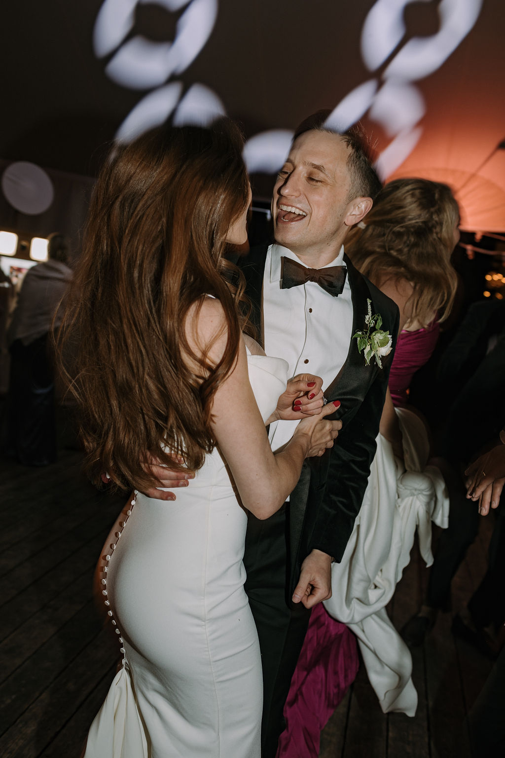 Afterparty cutting a cake