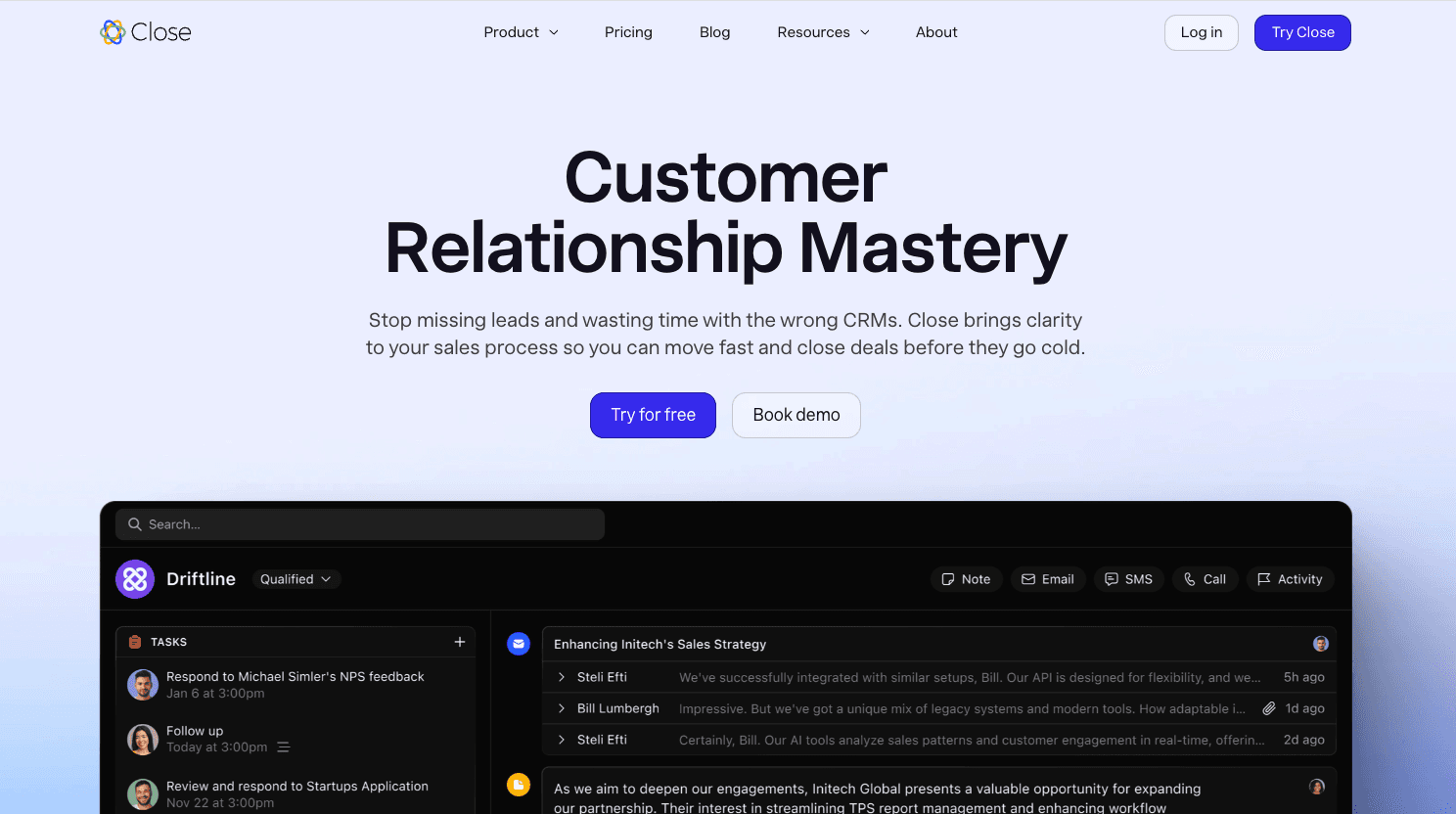 ai multi-channel CRM