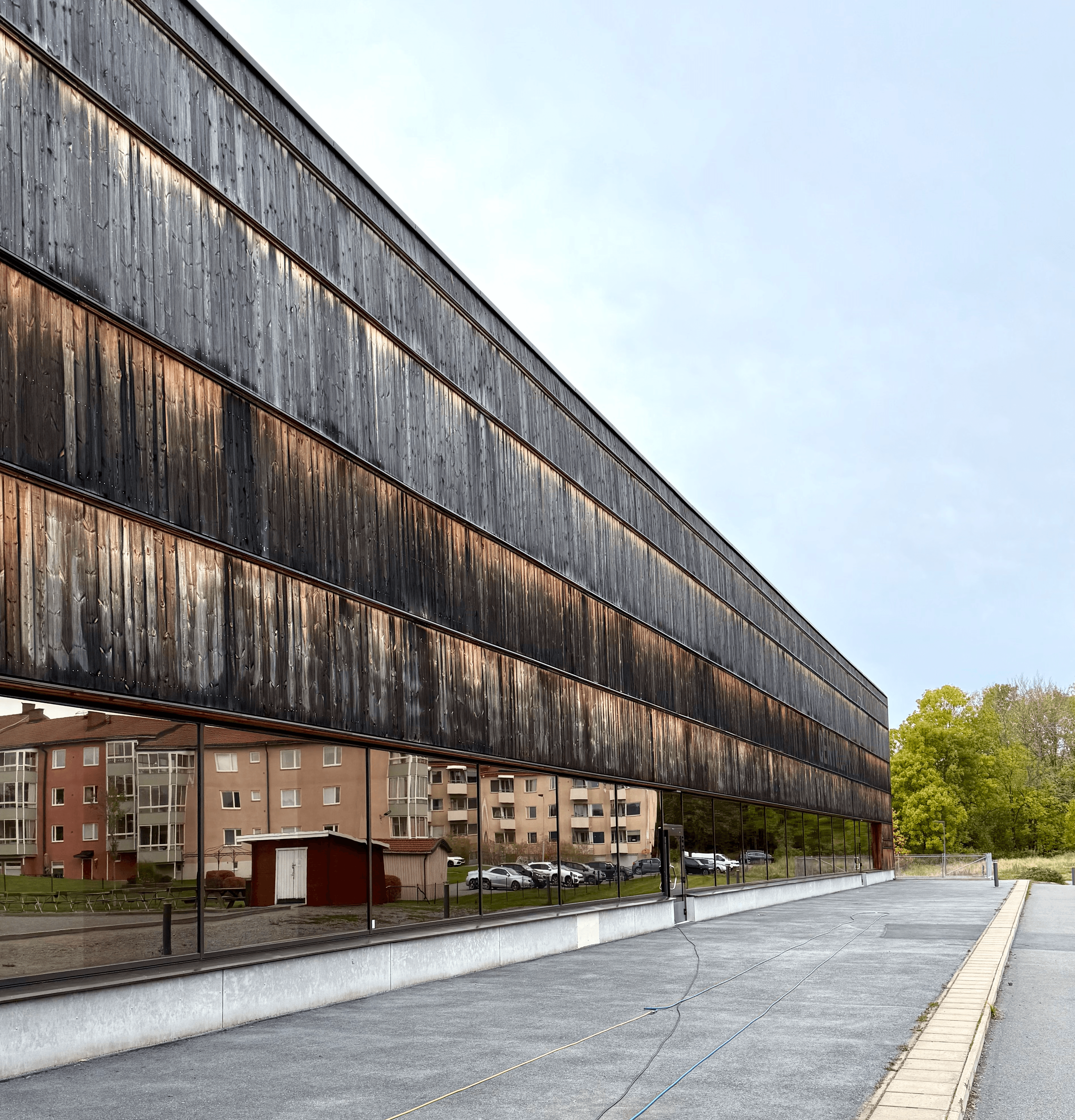 Aquafix, Fasadtvätt för BRF i Stockholm