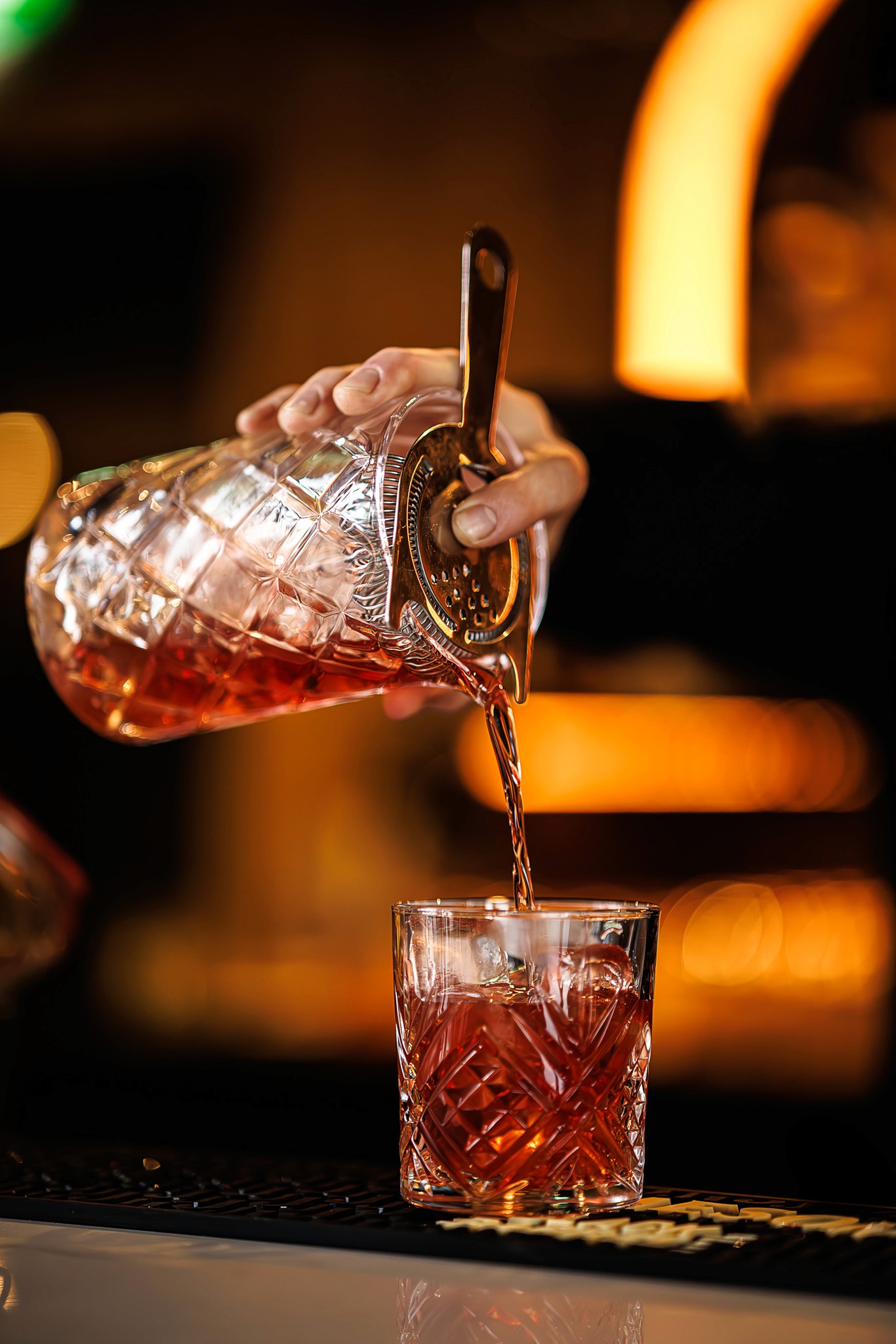 Negroni cocktail at Her Upstairs