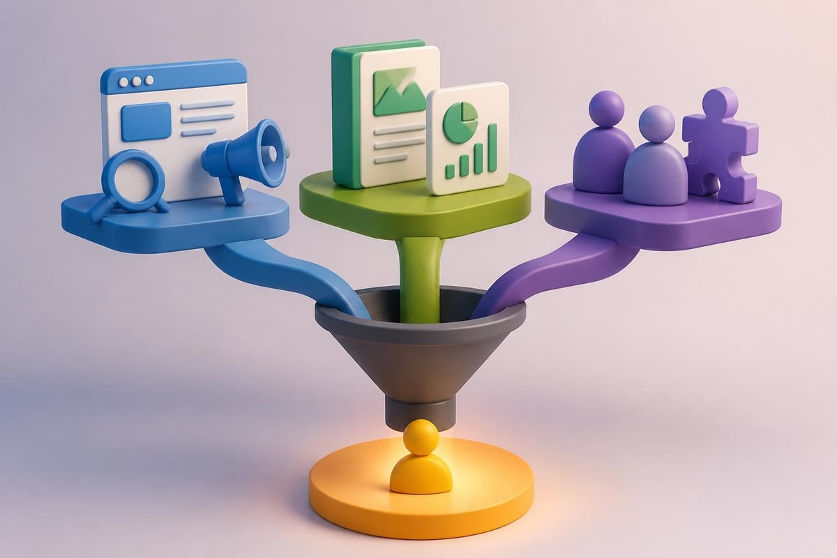 Multi-channel recruitment sales strategy