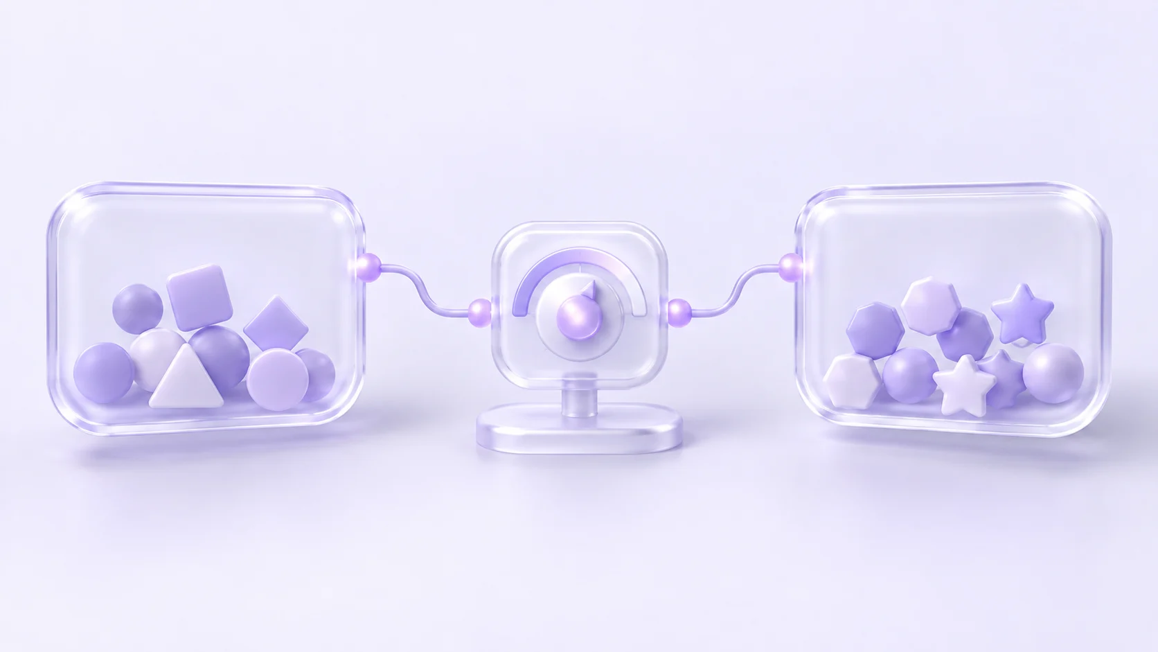 Different account-currency tokens linked through a conversion balance