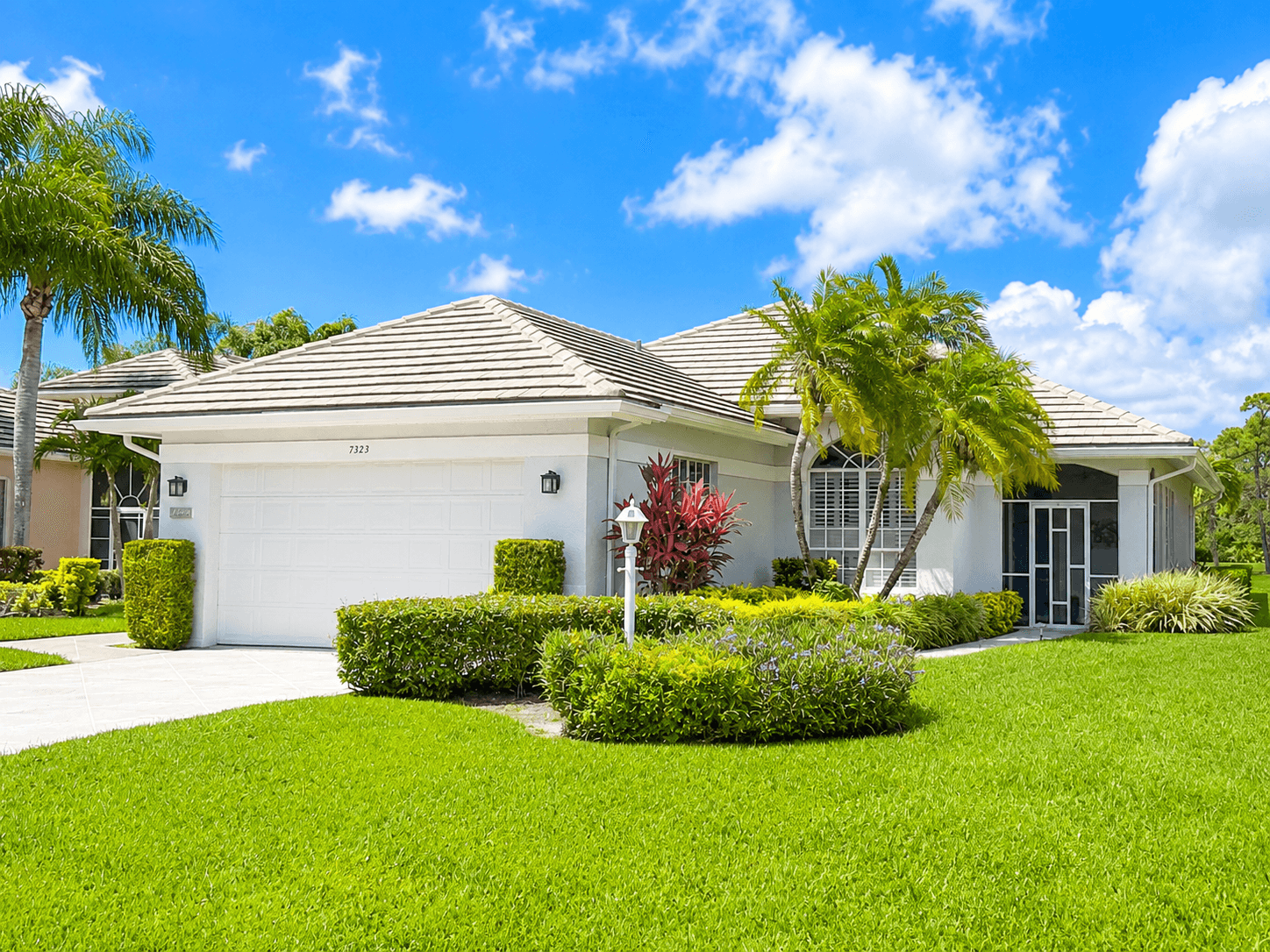 2013 Roof Replacement in Marsh Landing, PGA Village, Port St Lucie with Entegra Plantation Tile in Natural Gray White Antique
