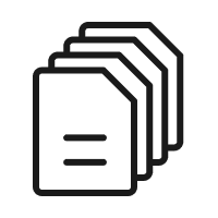 여러장의 문서 아이콘