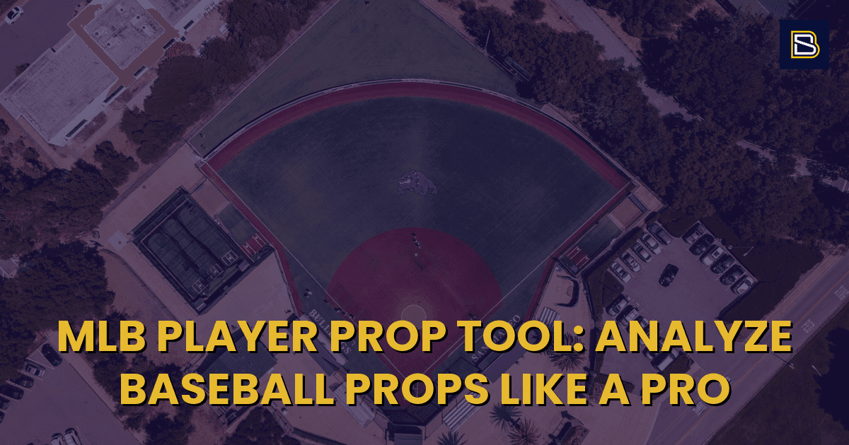 BetSmart article hero image for MLB Player Prop Tool: Analyze Baseball Props Like a Pro