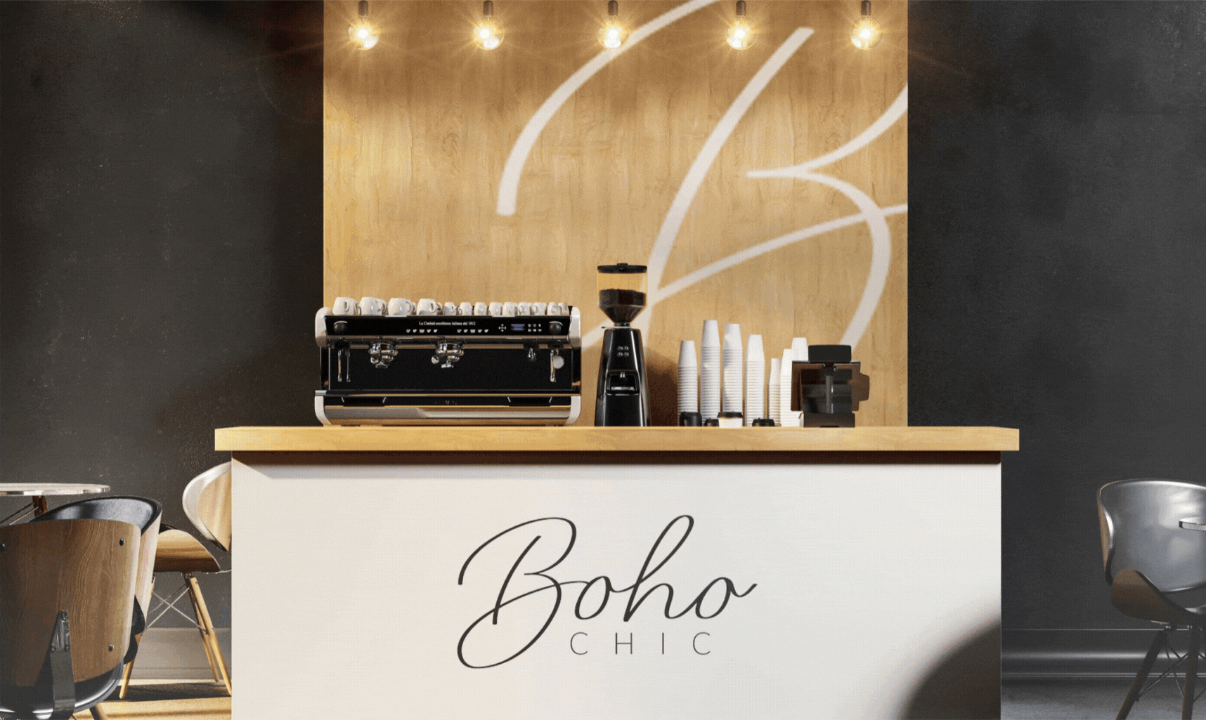 Custom barista bar designs for events