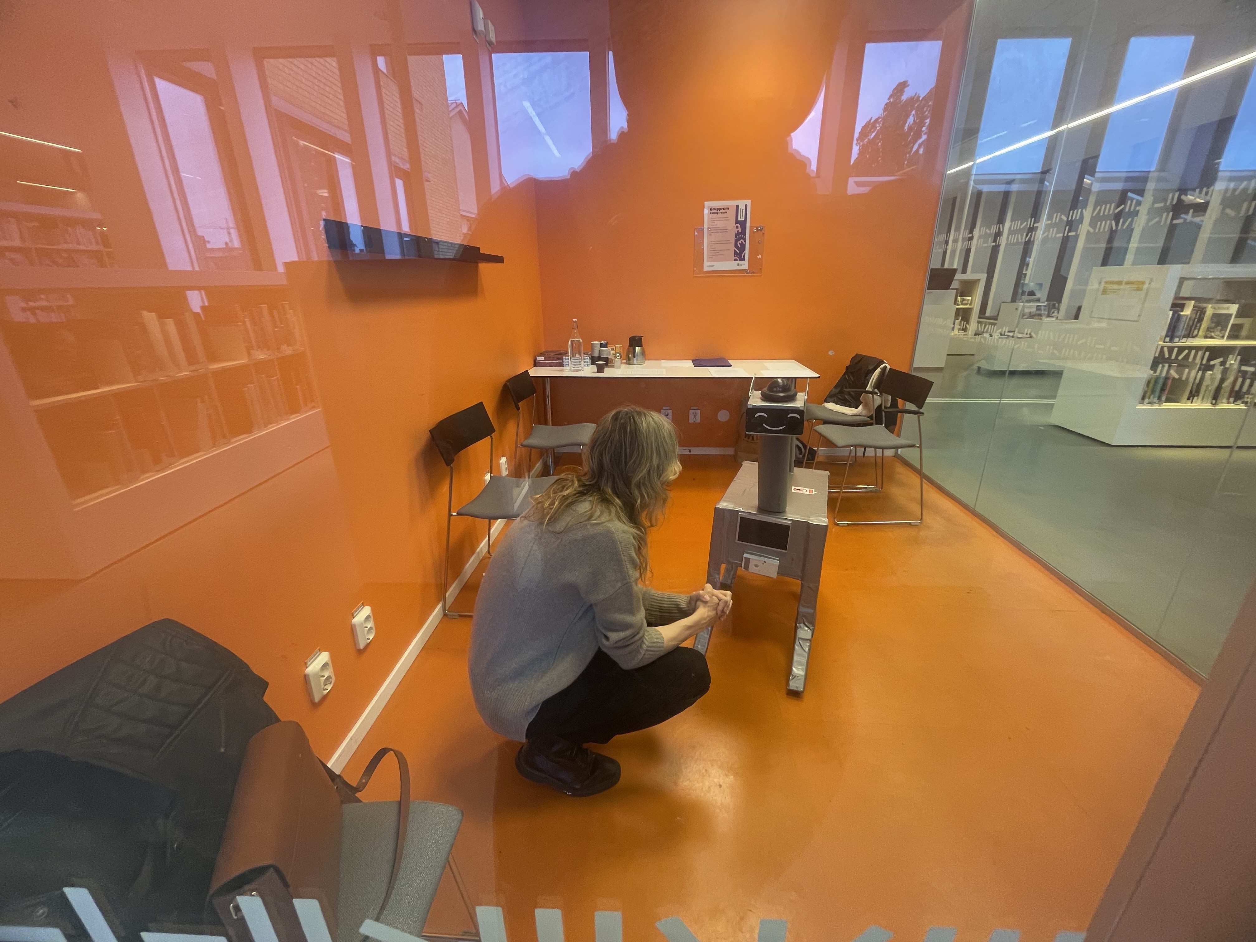 a cell phone on a table