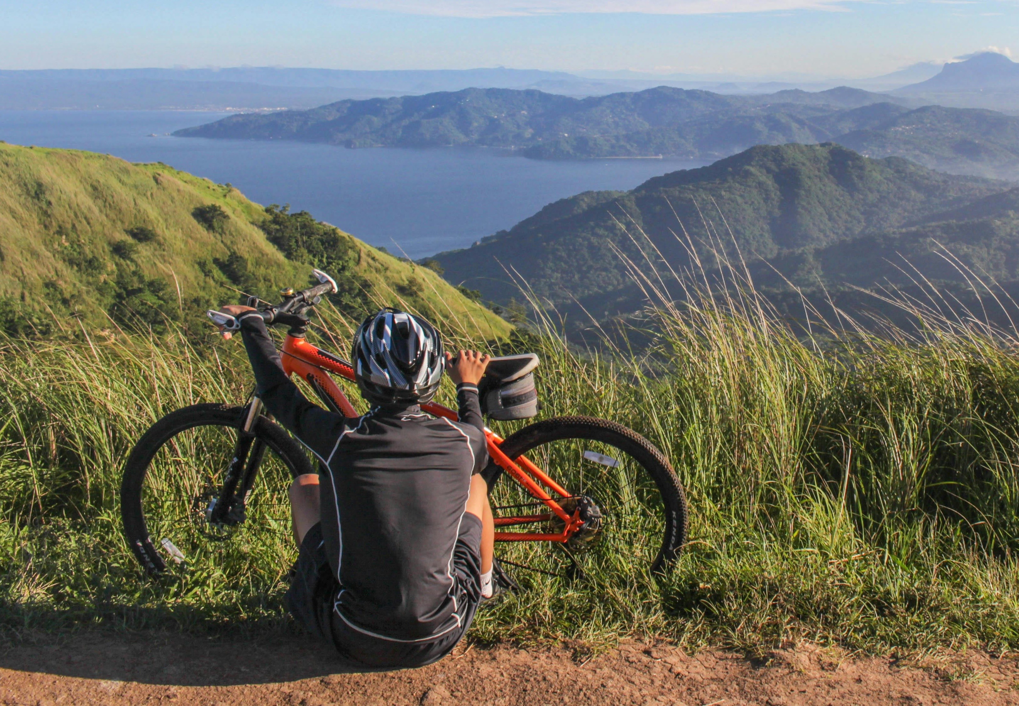 Relaxing cycling holiday