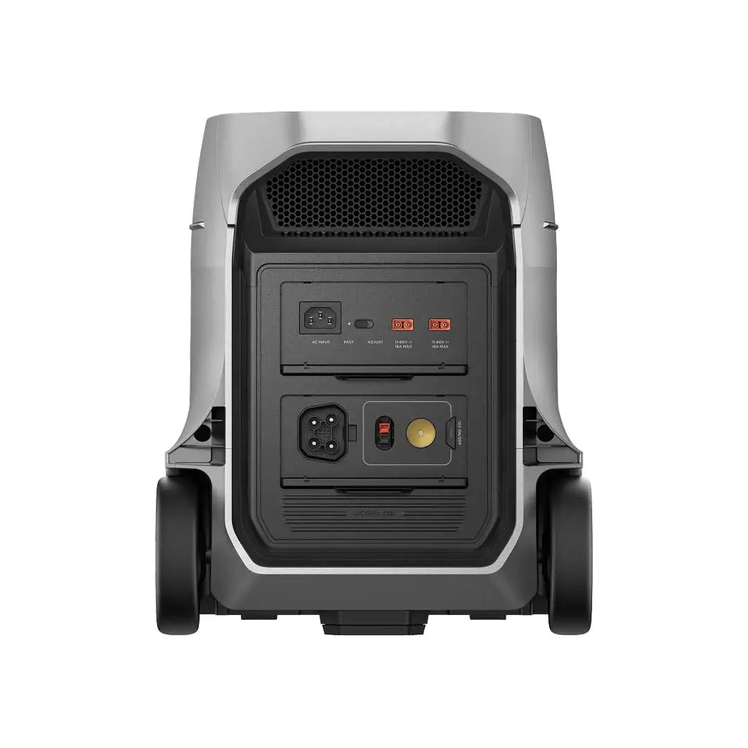 Задня панель EcoFlow DELTA 3 Ultra Plus із портами для заряджання та підключення