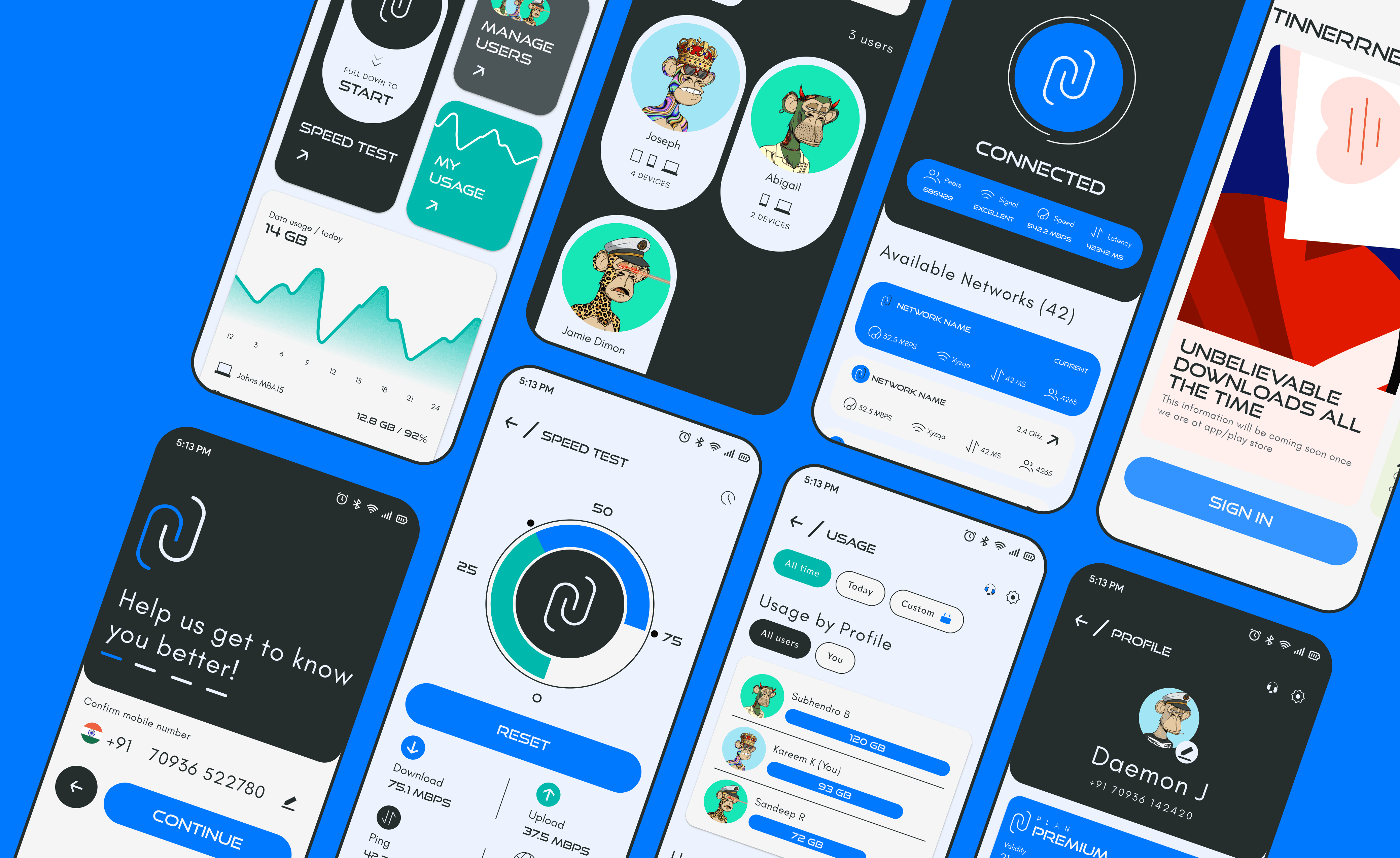 A mockup of a Macbook placed on a table