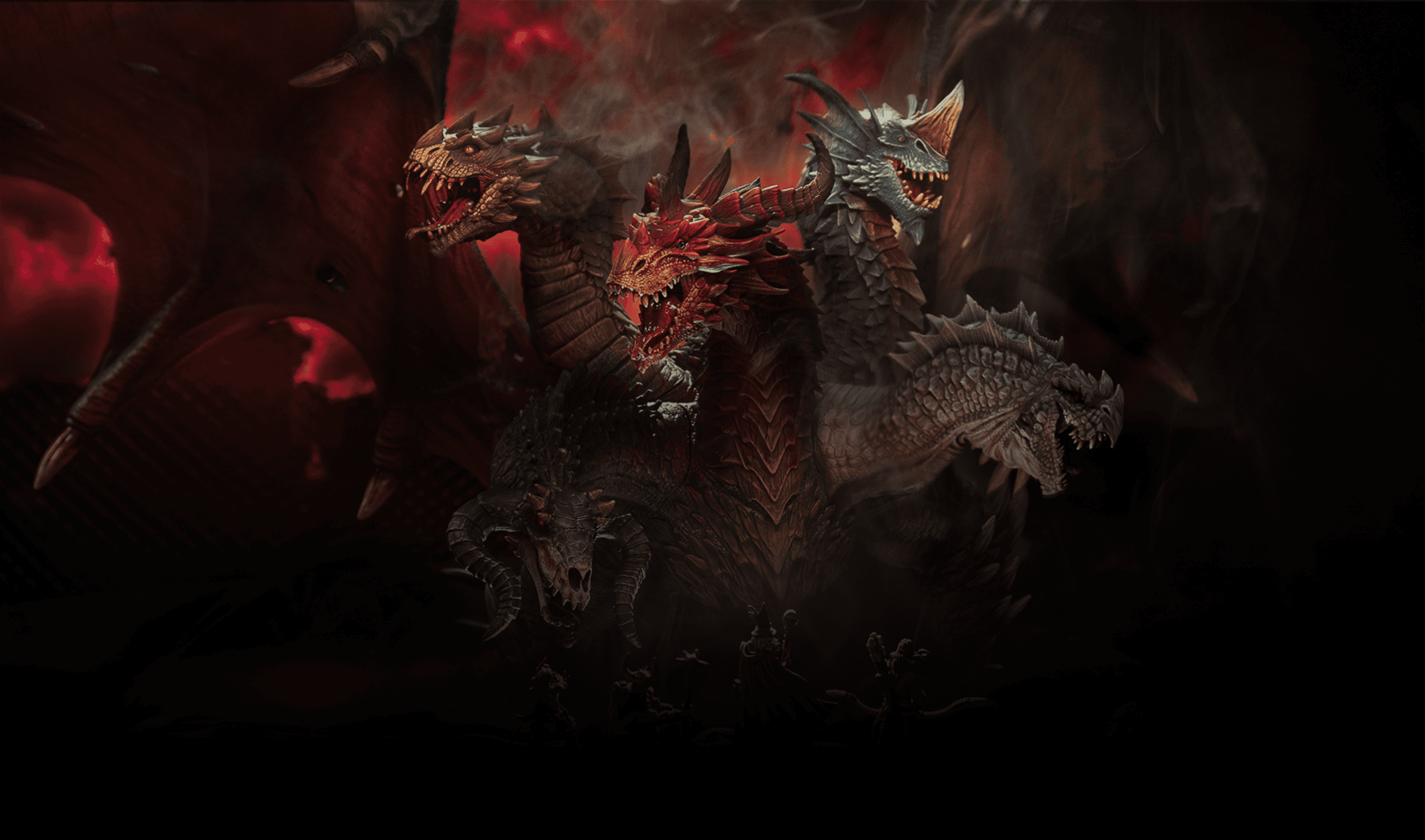 Loot Studios’ Izat’al, Dragon Empress, a dragon miniature from the bundle Rise of Draconians.