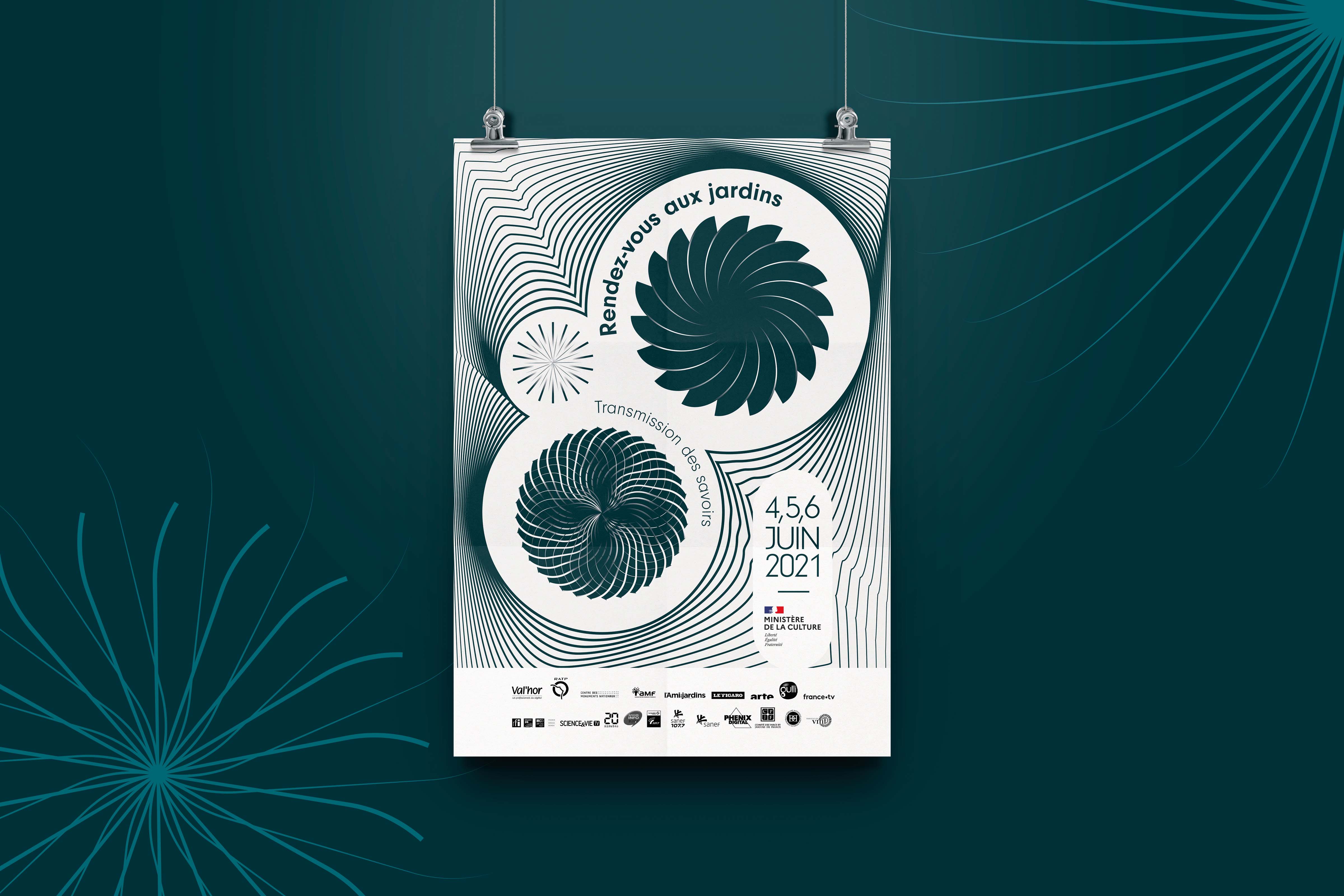 A mockup for iPhone on a table