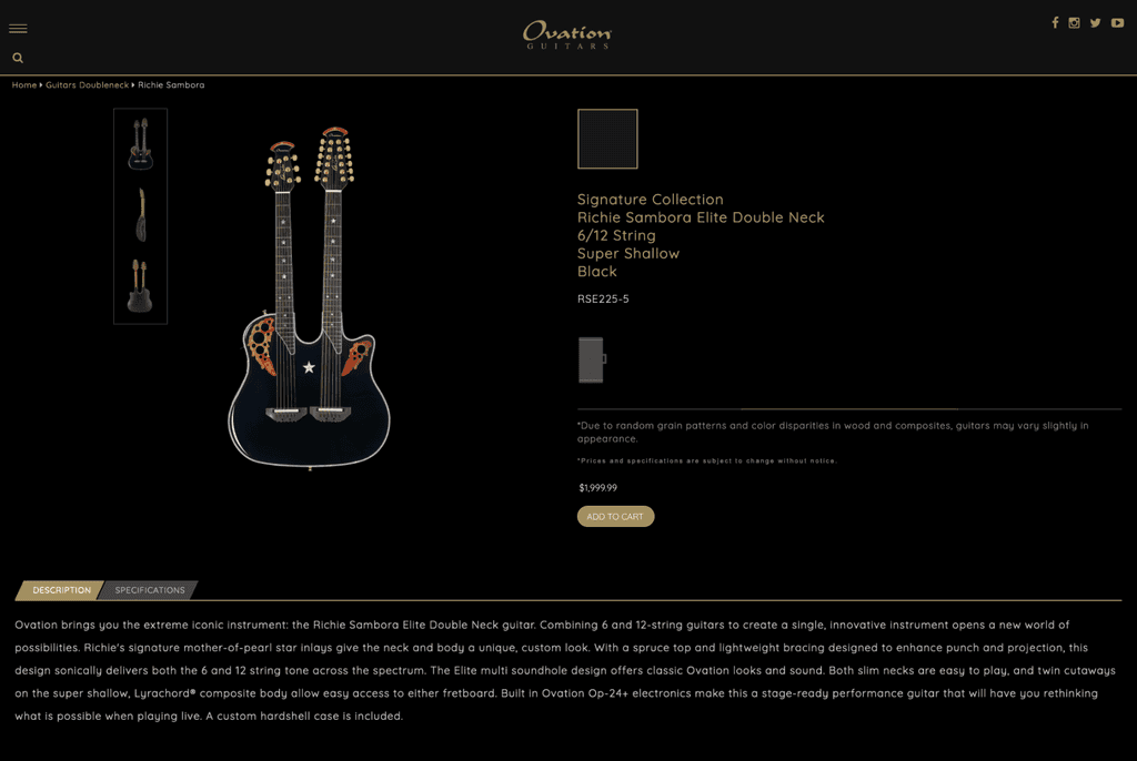 Product Page