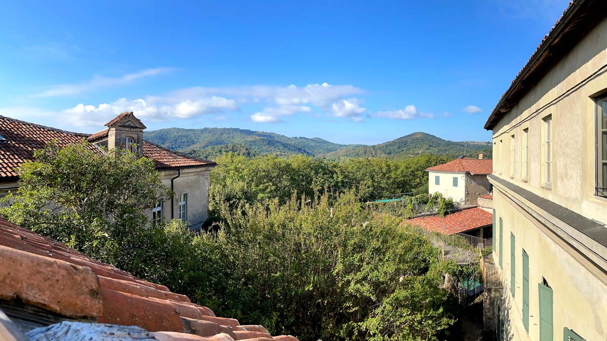 A view of the Workation Village located in the North of Italy