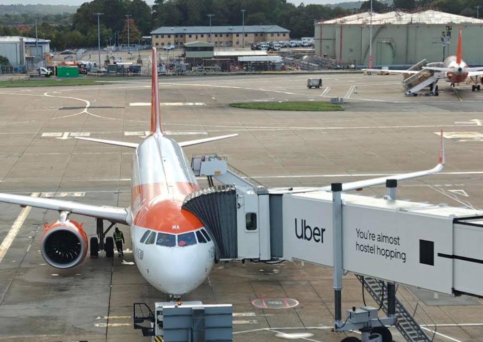 HSBC sponsorship of Gatwick aiport jet bridges