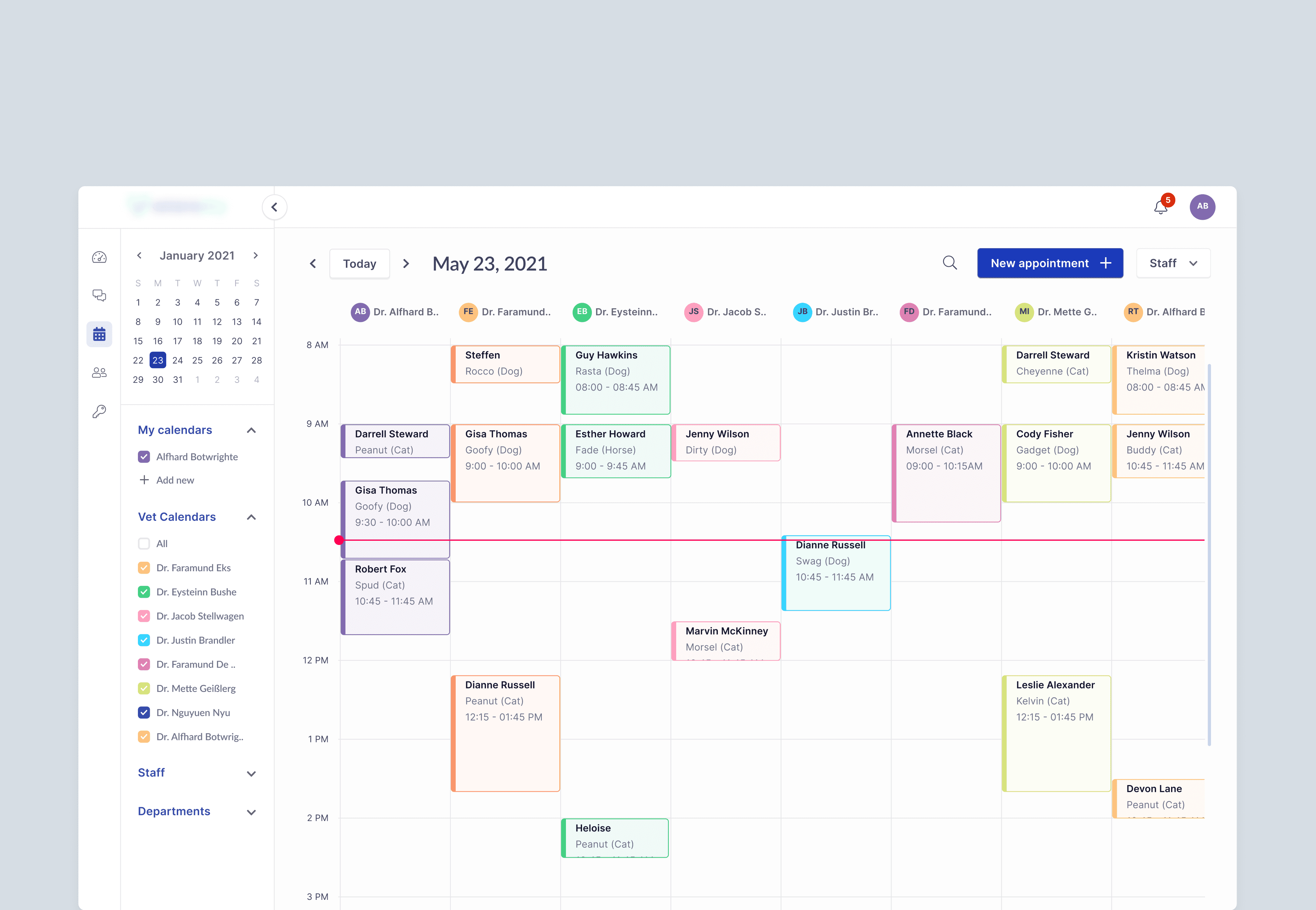 calendar module