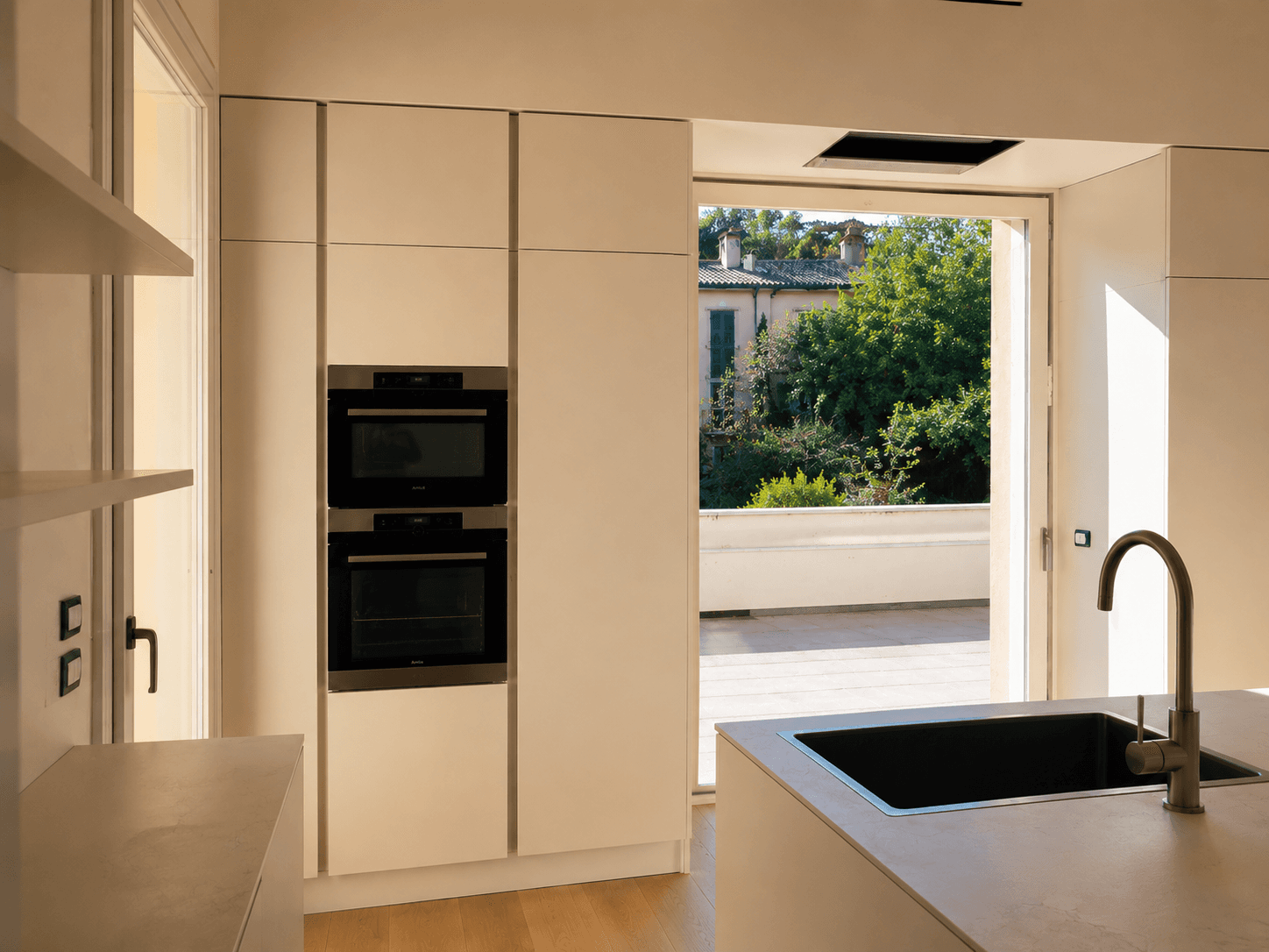 Project showcase image featuring a modern, refined interior.