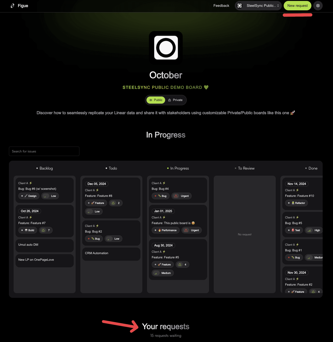 Linear Ticketing Automation example