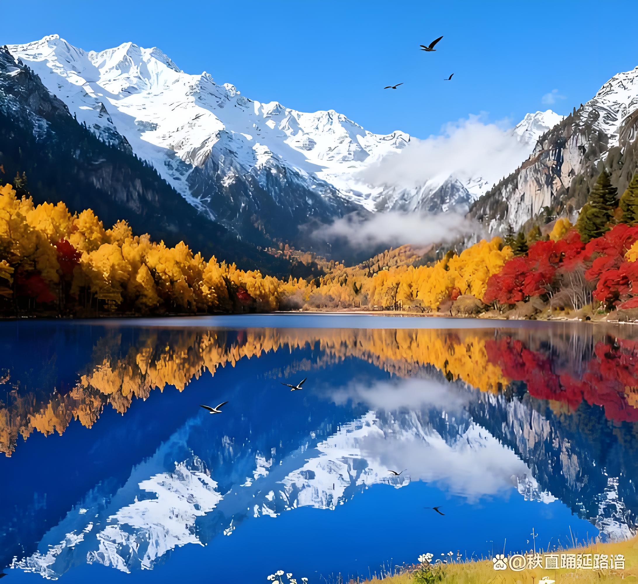 Jiuzhaigou National Nature Reserve — 2-Day Tour High-Speed Train · Hotel Included · Tickets Included