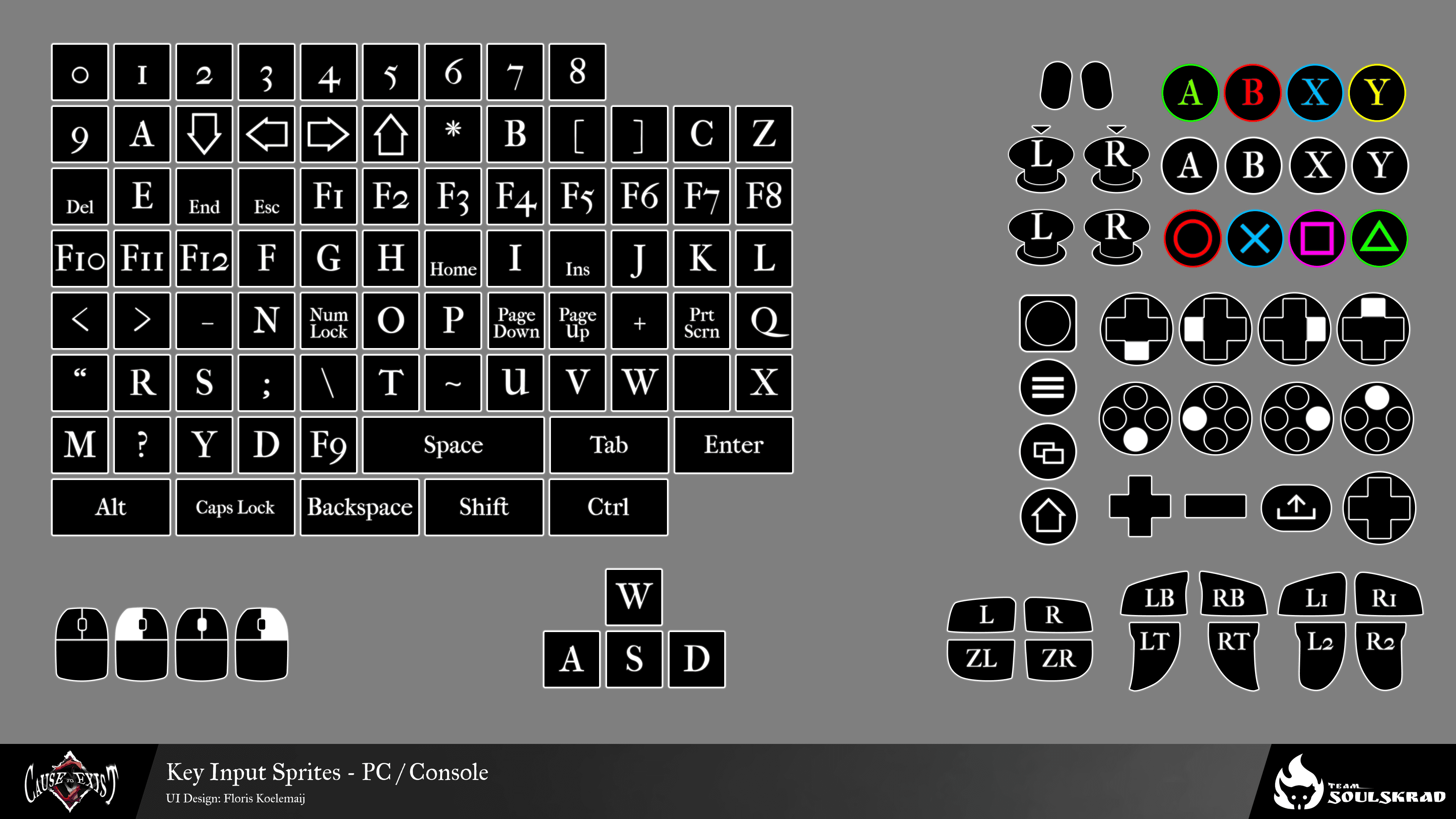 Cause to Exist Steam Demo UI design process