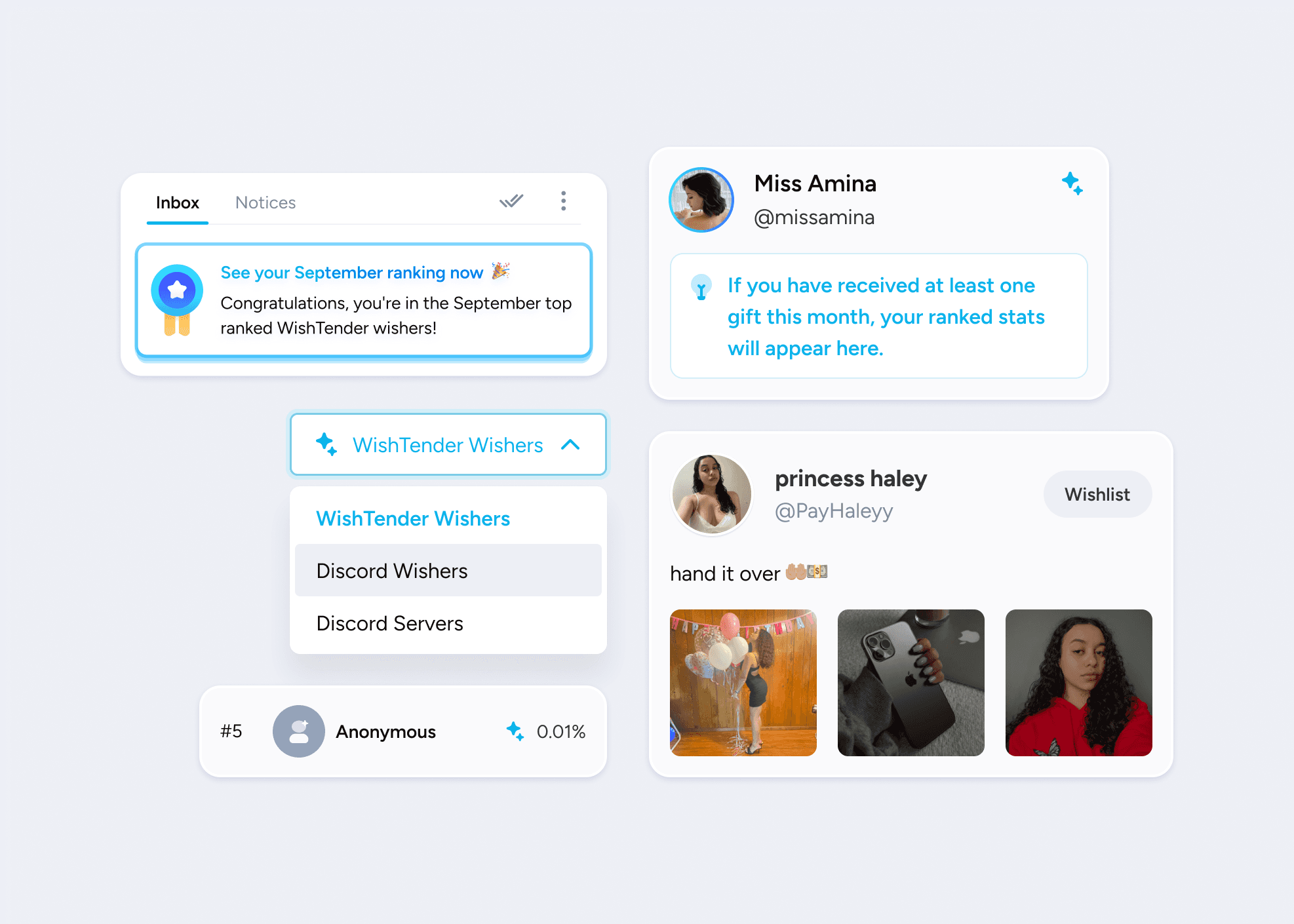 an image showing design elements of the leaderboard