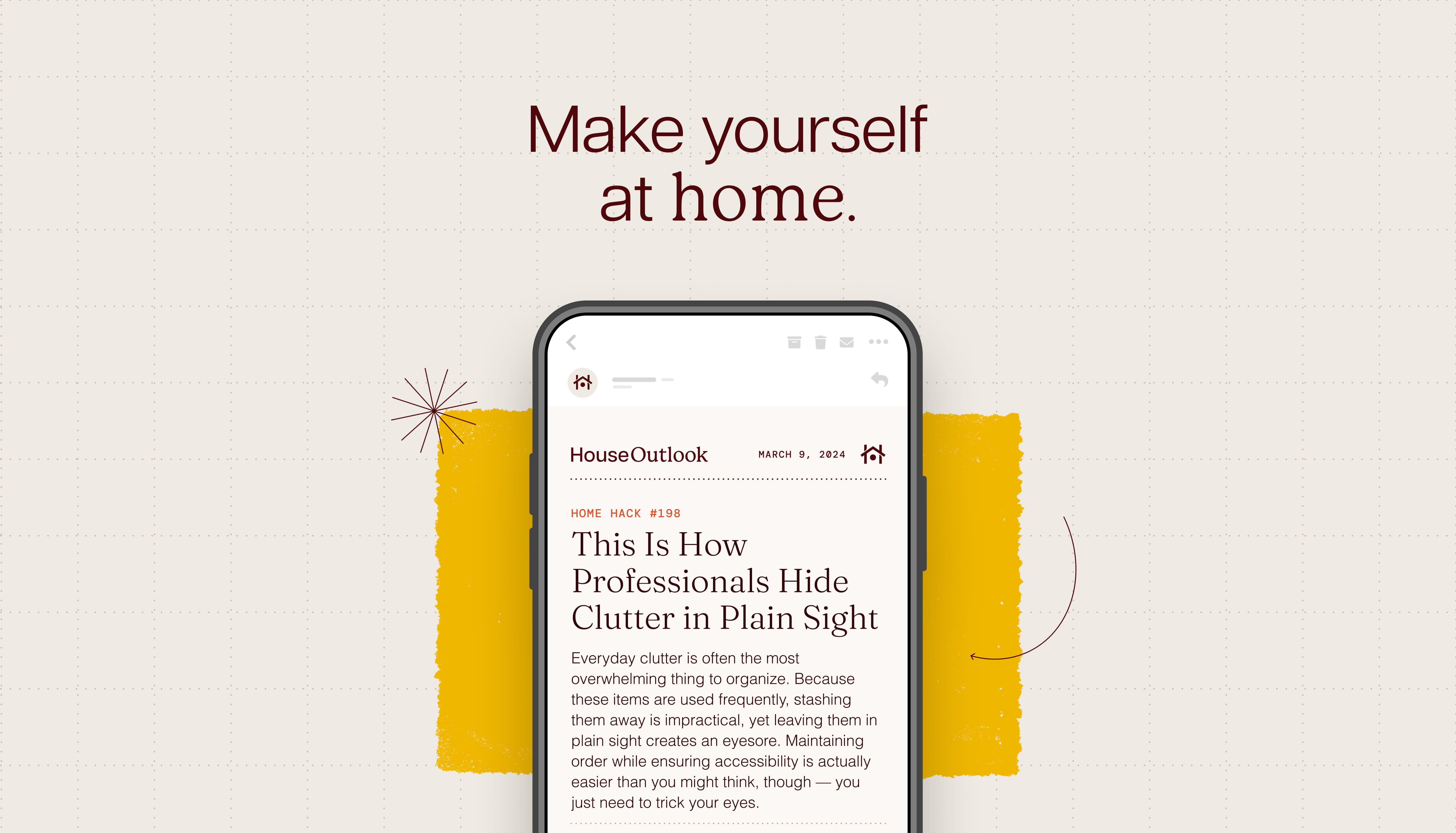 House Outlook tagline