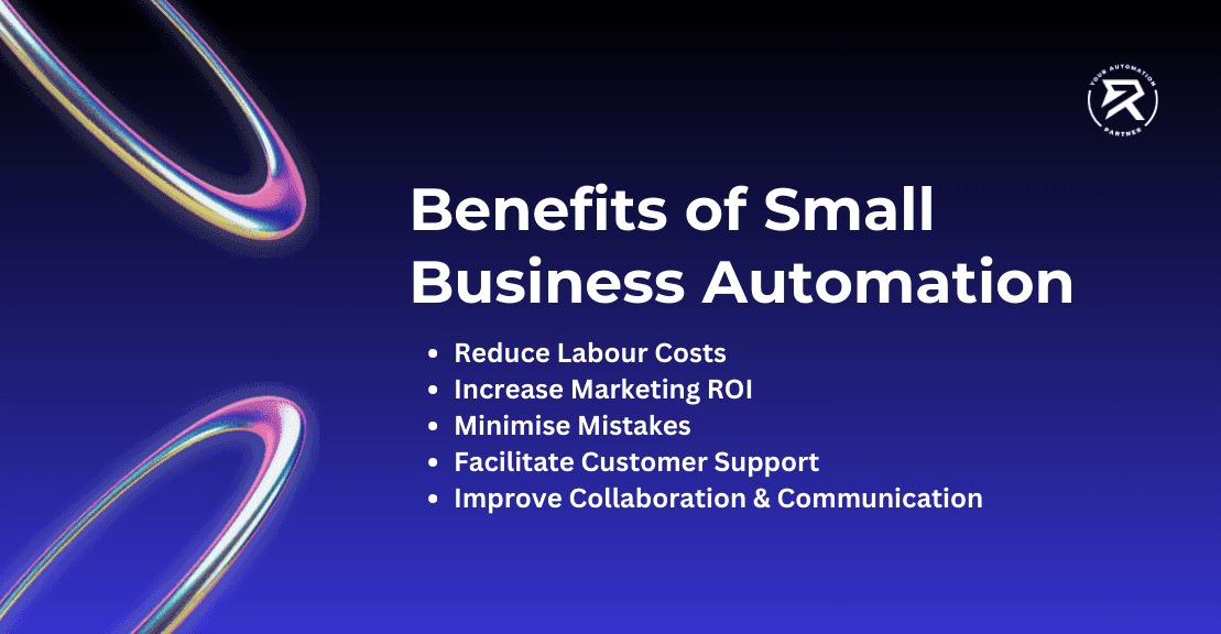 Benefits of Small Business Automation - ritz7